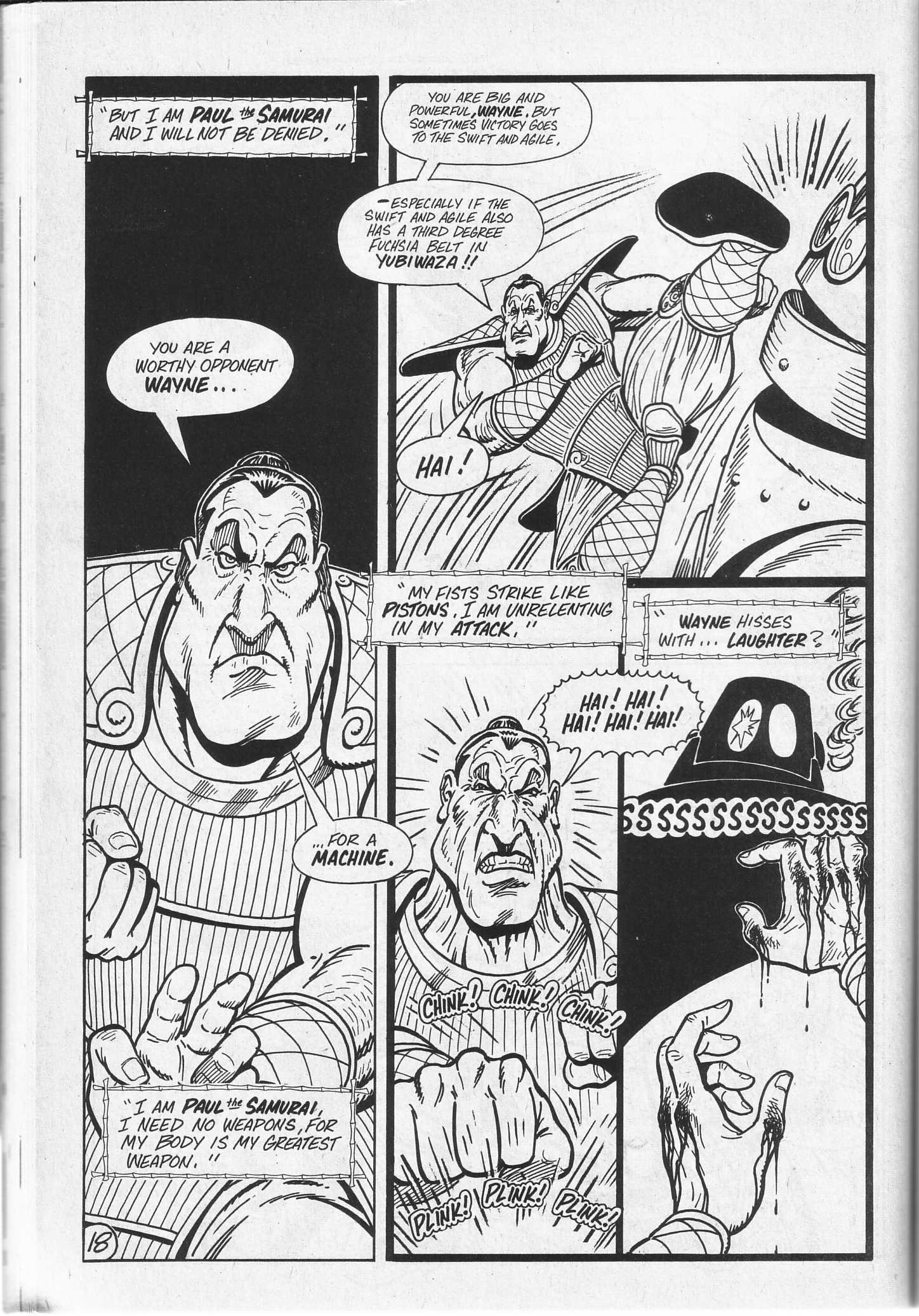 Read online Paul the Samurai (1991) comic -  Issue # TPB - 54