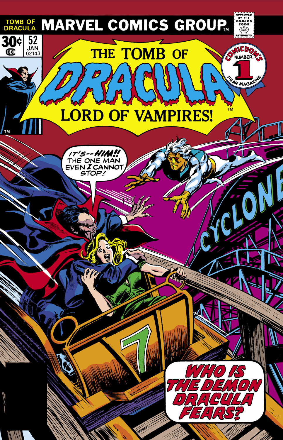 Read online Tomb of Dracula (1972) comic -  Issue #52 - 1