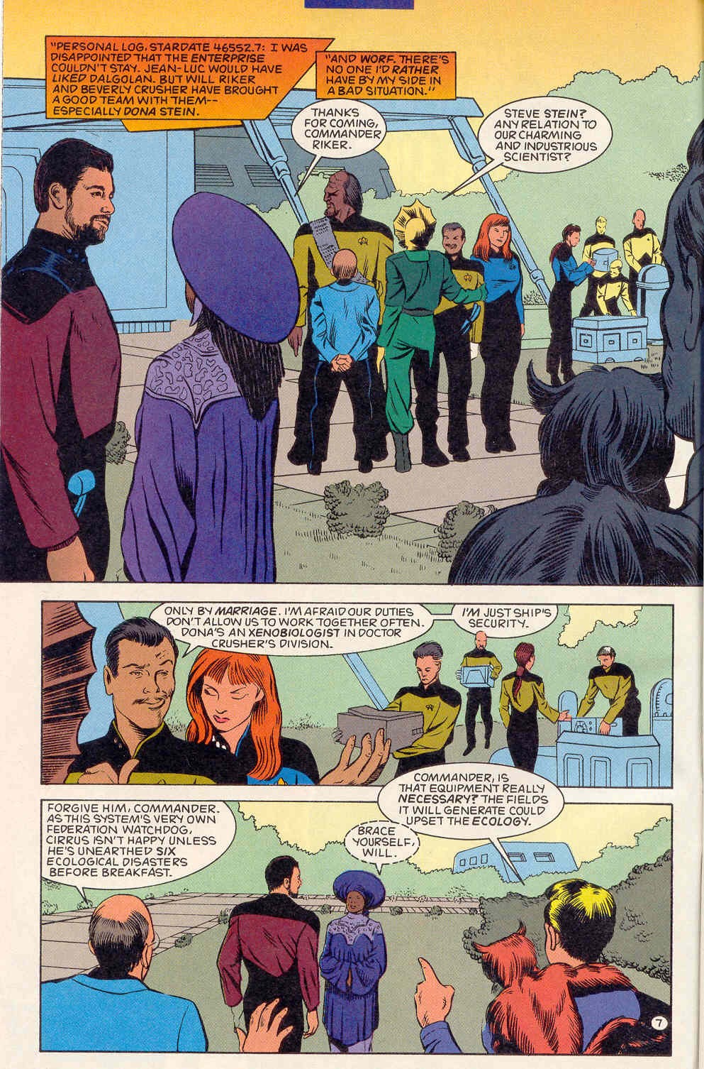 Read online Star Trek: The Next Generation (1989) comic -  Issue # _Special 1 - 8