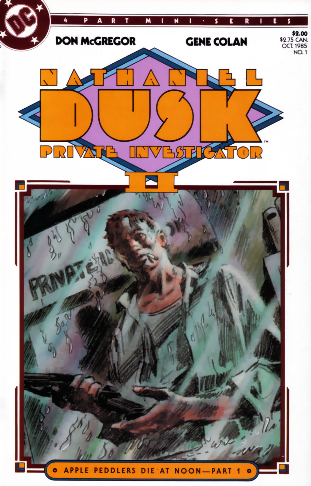 Read online Nathaniel Dusk II comic -  Issue #1 - 1