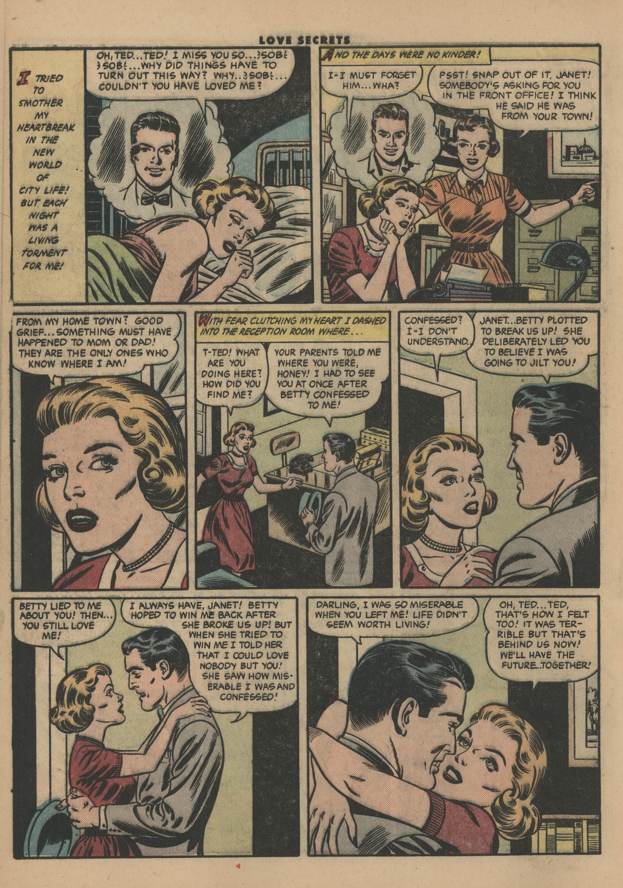 Read online Love Secrets (1953) comic -  Issue #41 - 8
