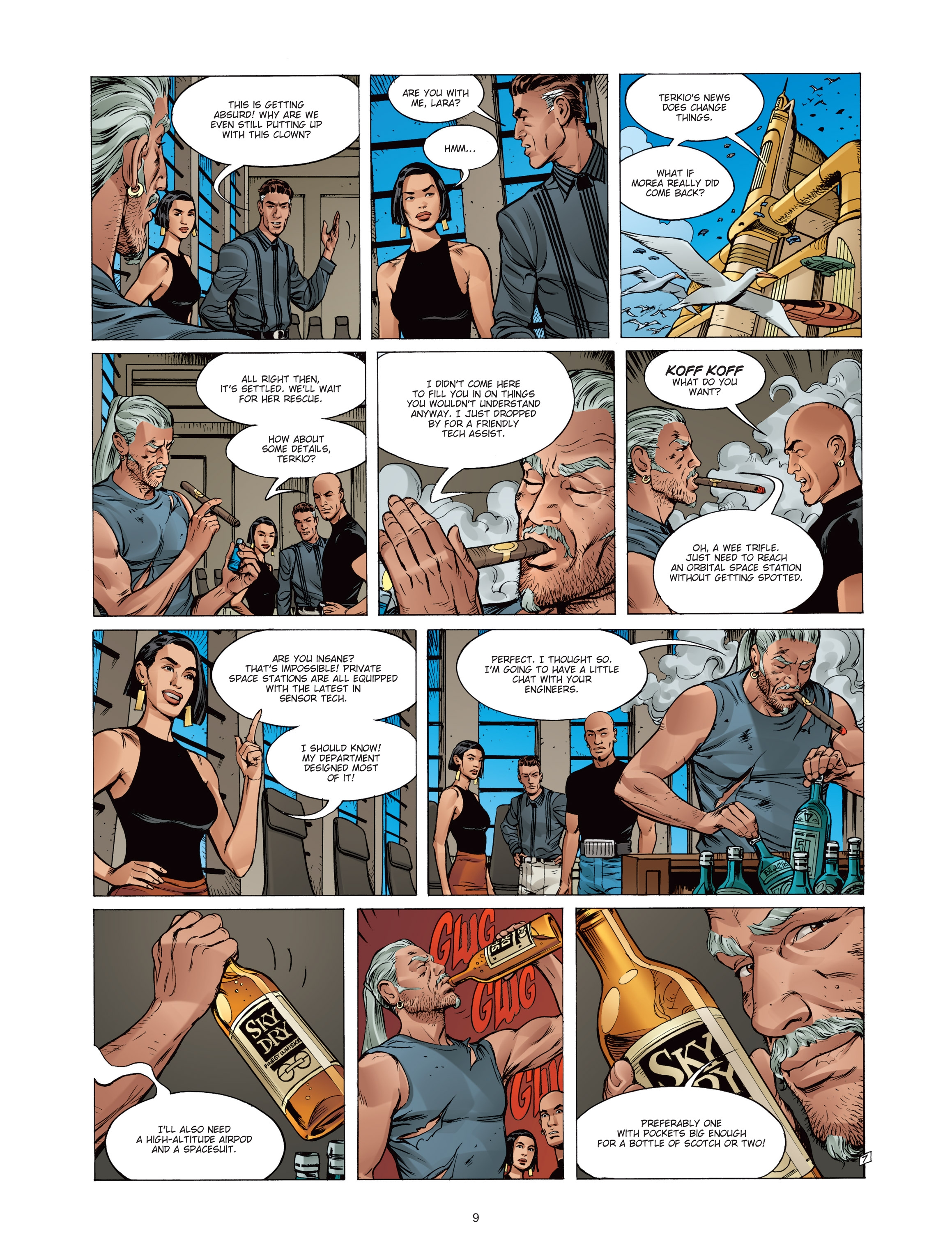 Read online Morea comic -  Issue #3 - 9