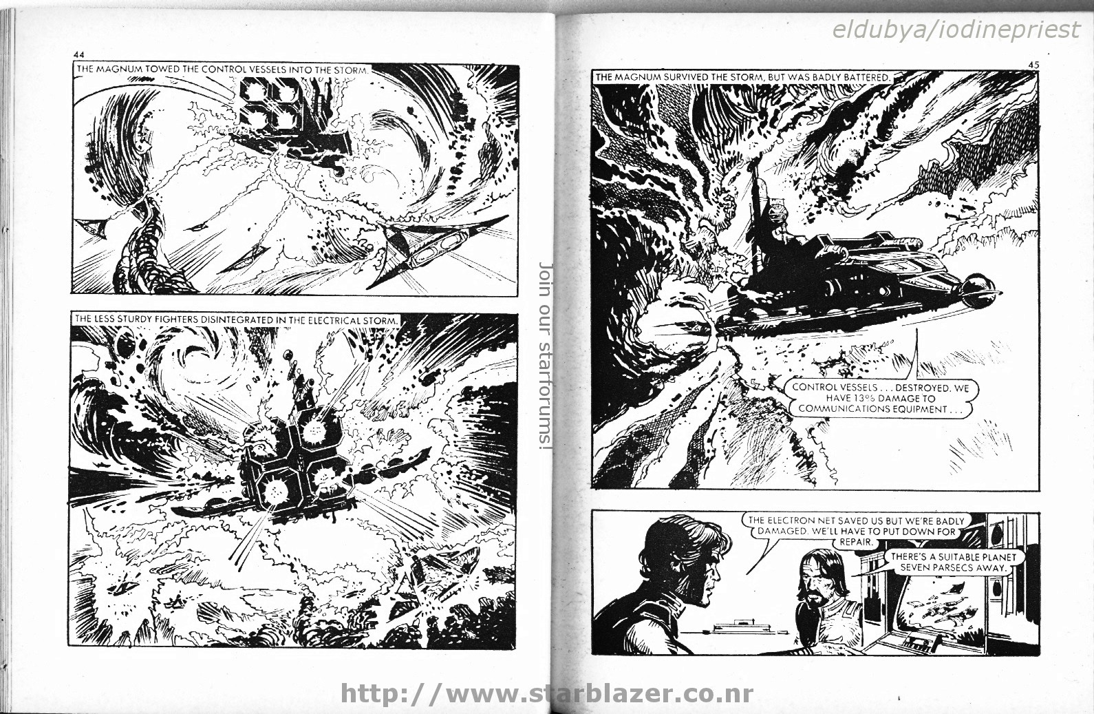 Read online Starblazer comic -  Issue #84 - 24