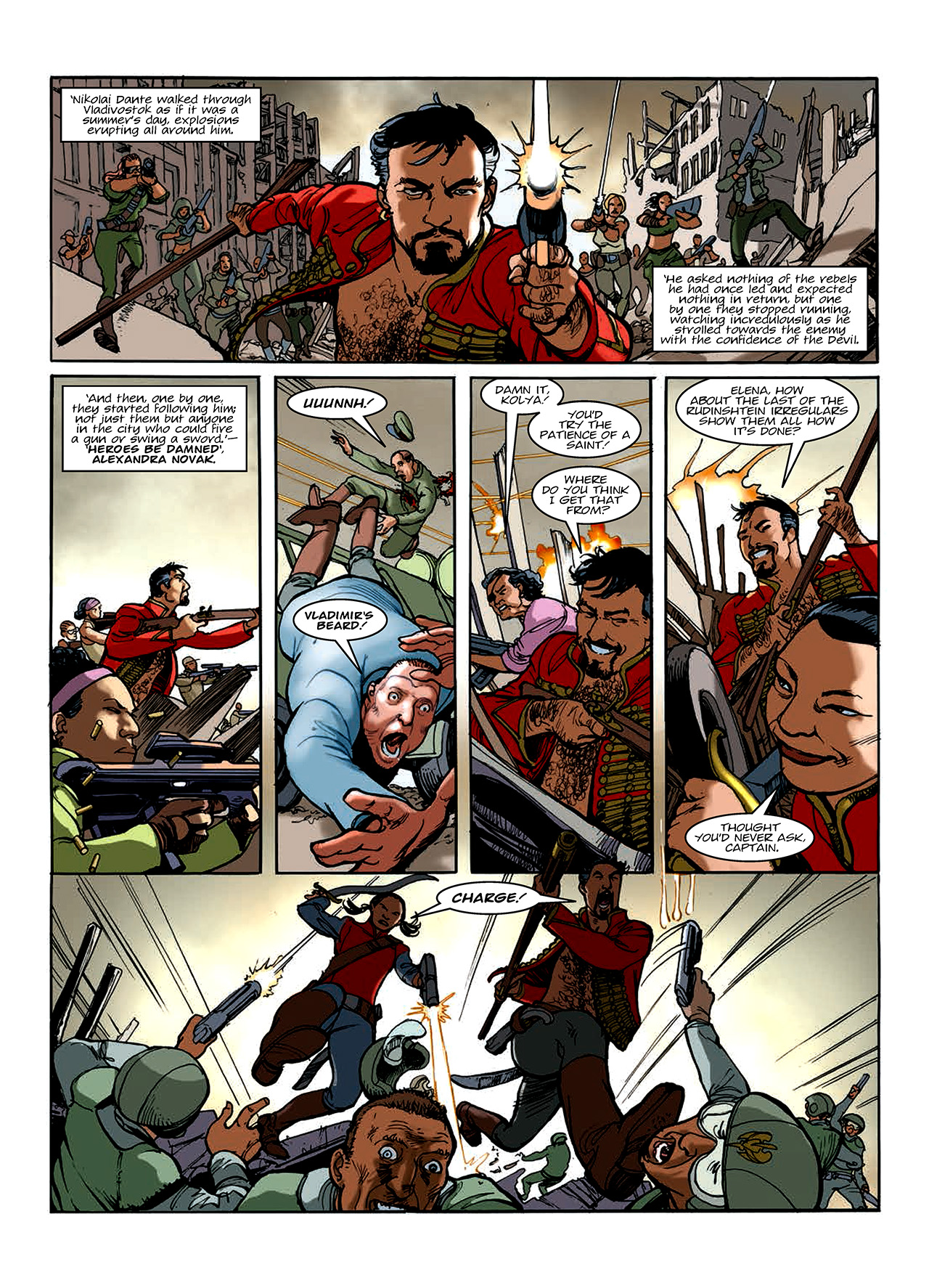 Read online Nikolai Dante comic -  Issue # TPB 10 - 155