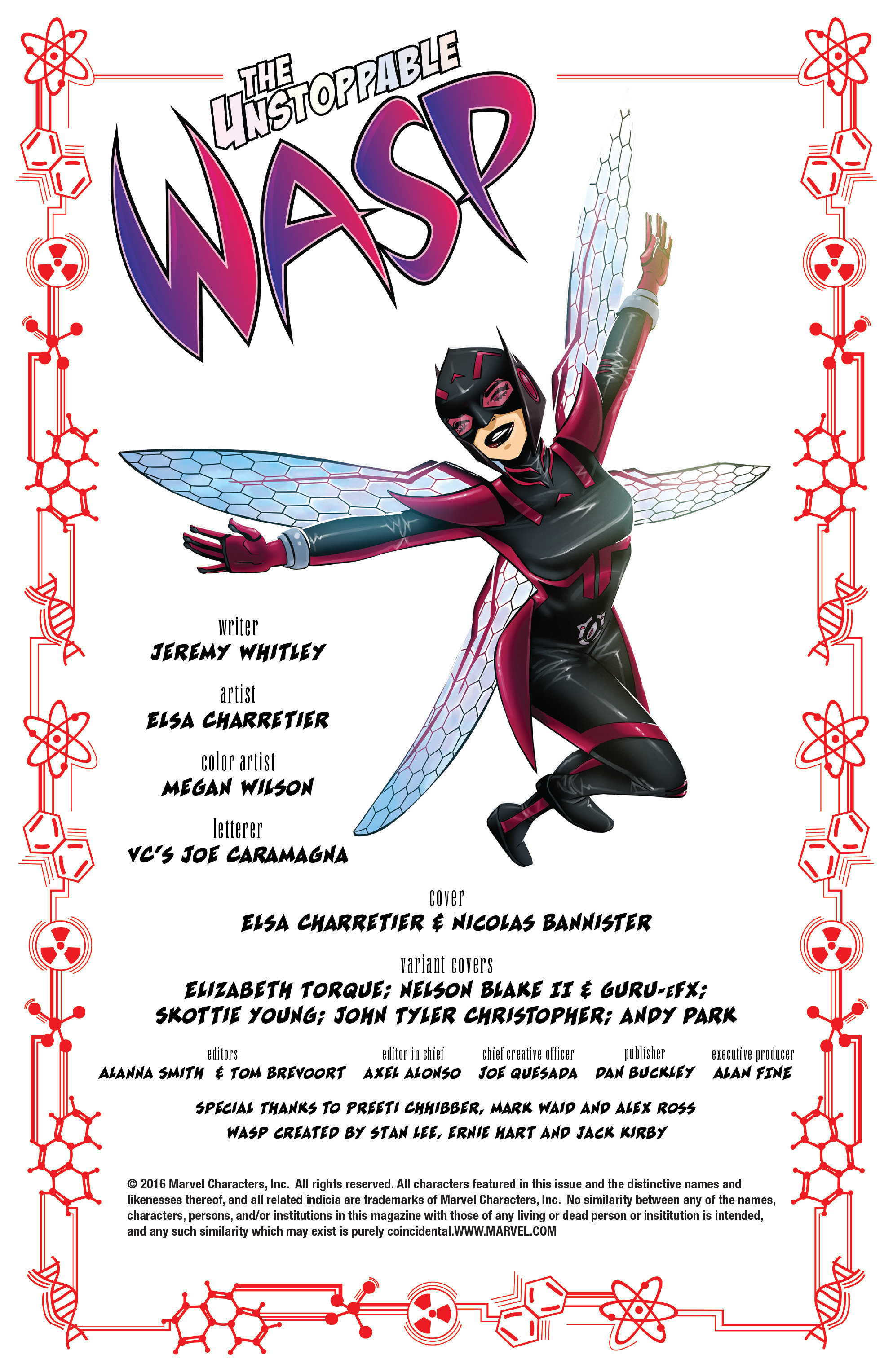 Read online The Unstoppable Wasp comic -  Issue #1 - 2