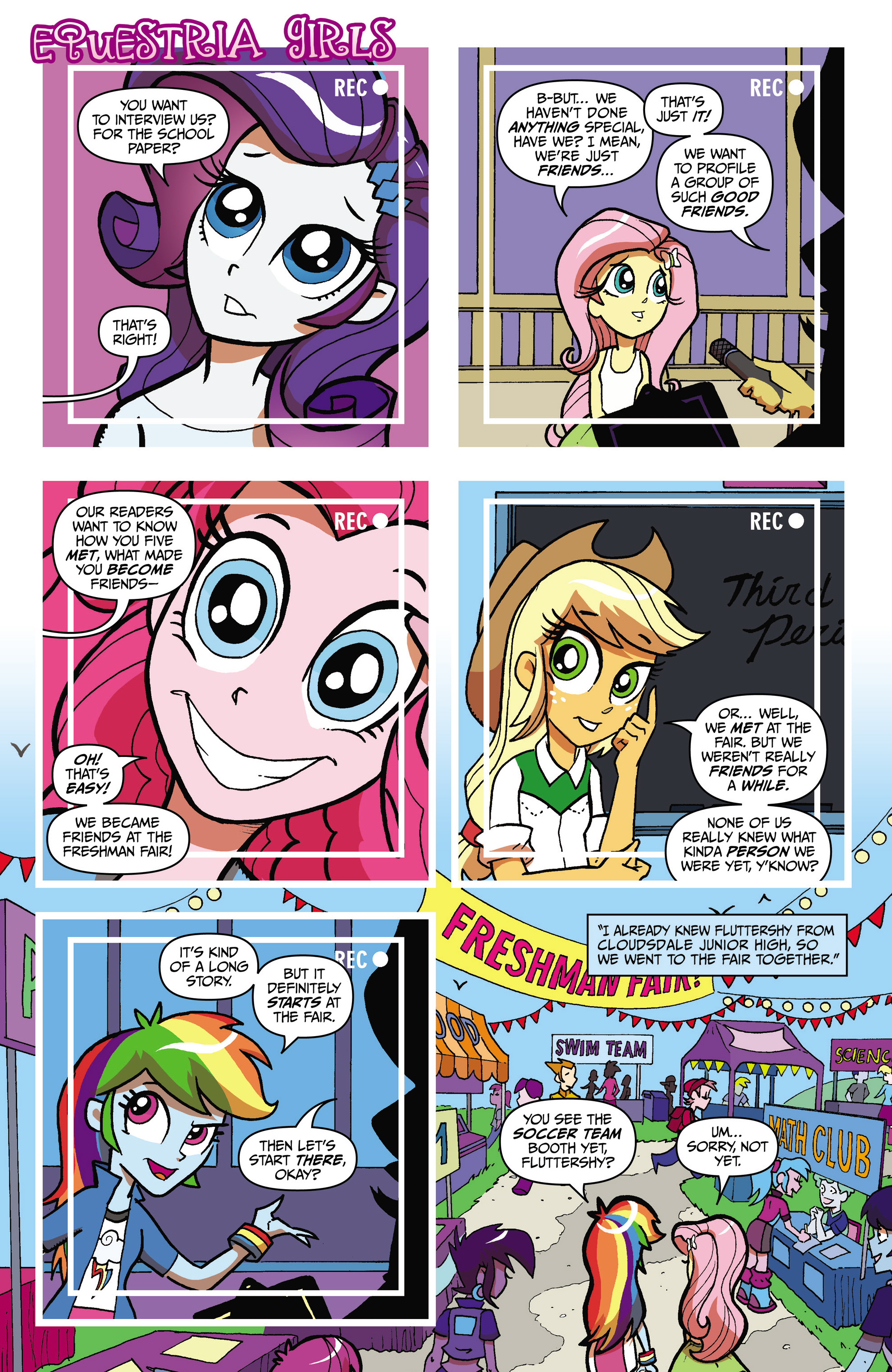 Read online My Little Pony: Equestria Girls comic -  Issue # TPB - 5