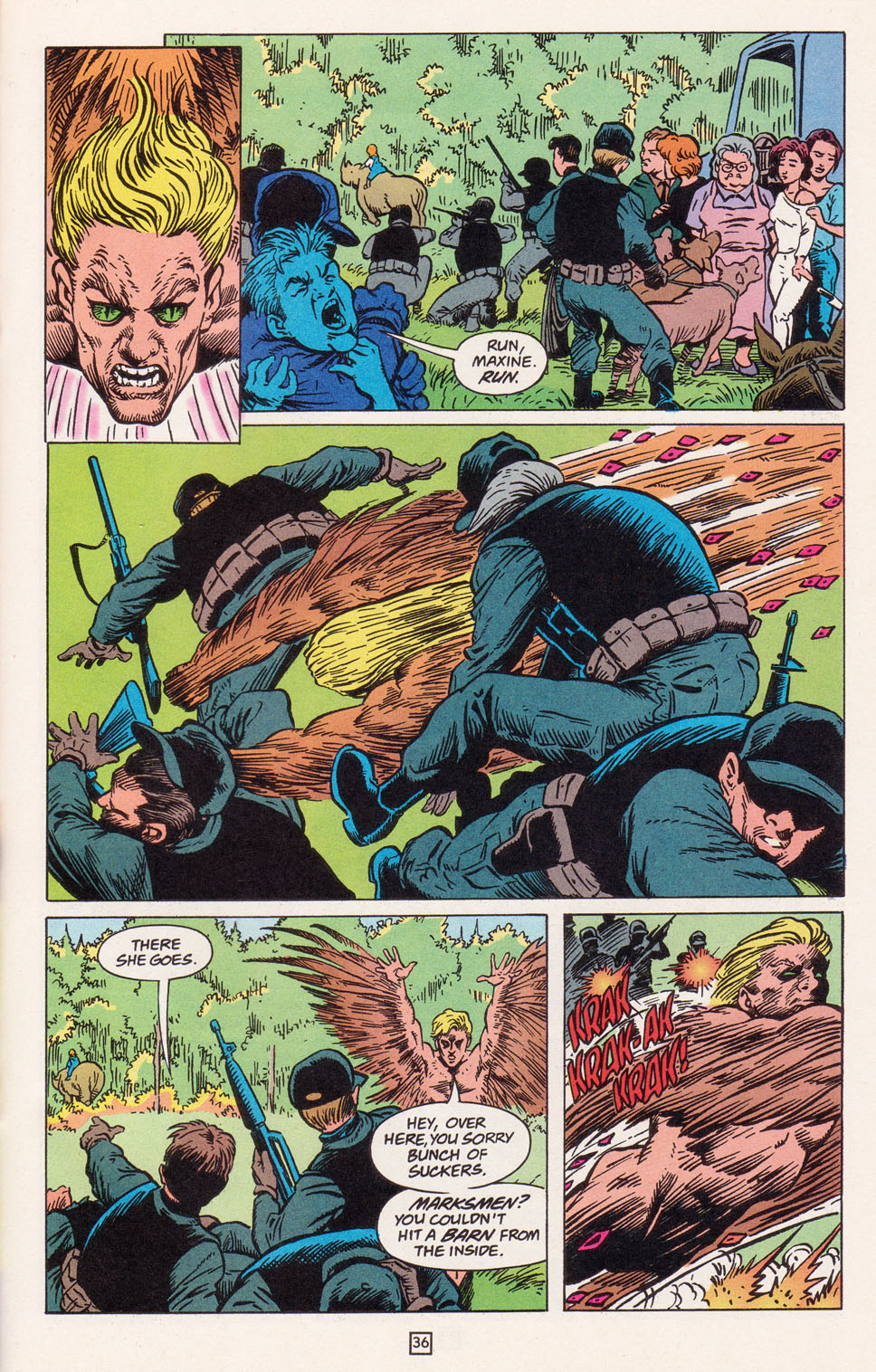 Read online Animal Man (1988) comic -  Issue # _Annual 1 - 38