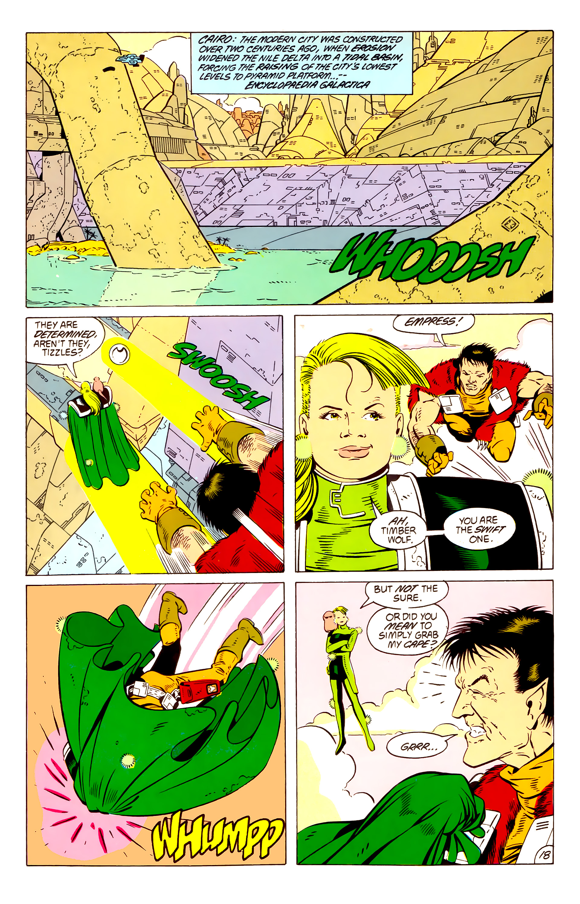 Read online Legion of Super-Heroes (1984) comic -  Issue #57 - 19
