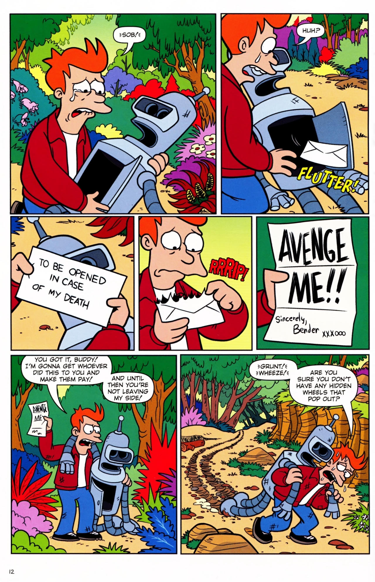 Read online Futurama Comics comic -  Issue #38 - 10