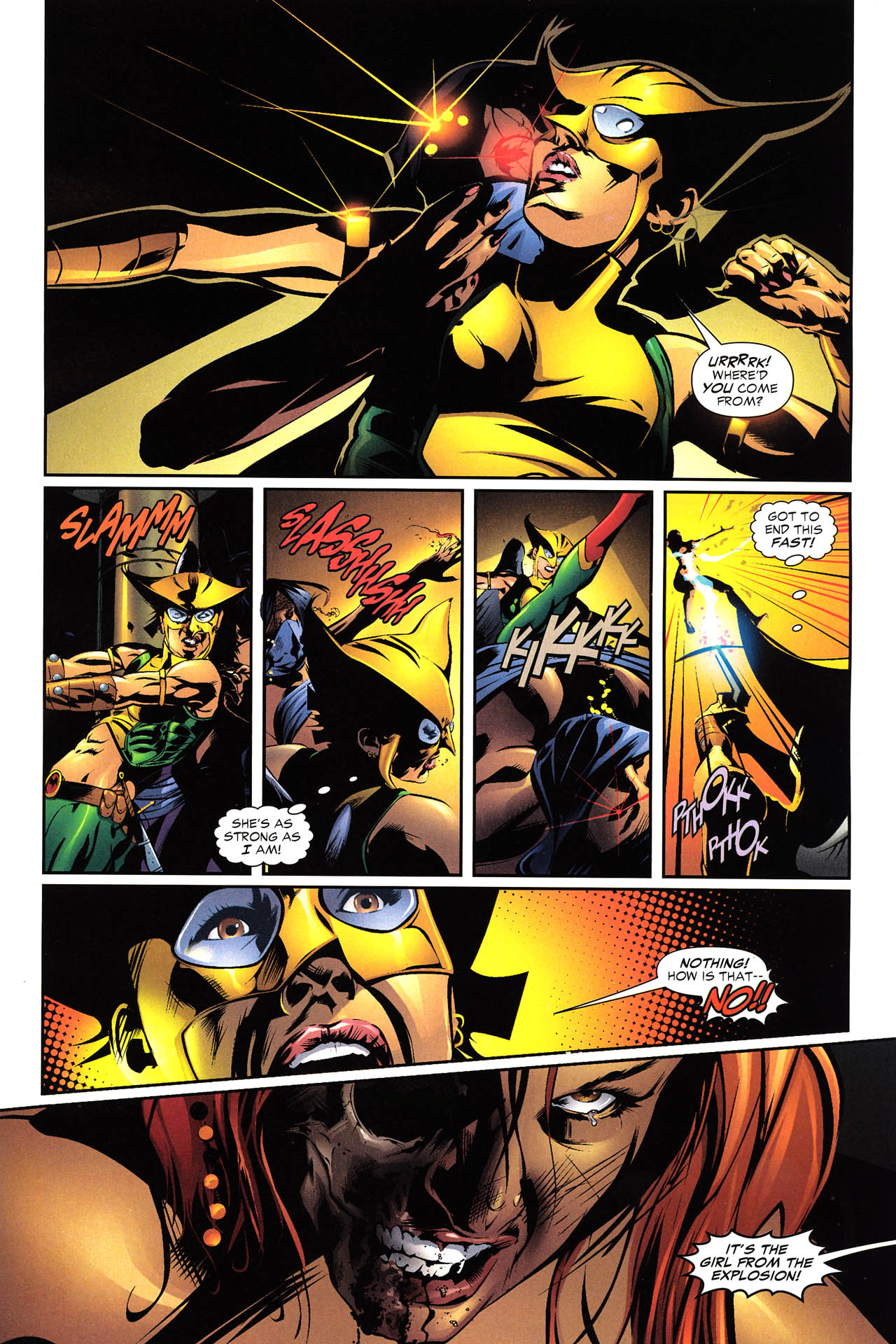 Read online Hawkgirl comic -  Issue #64 - 18