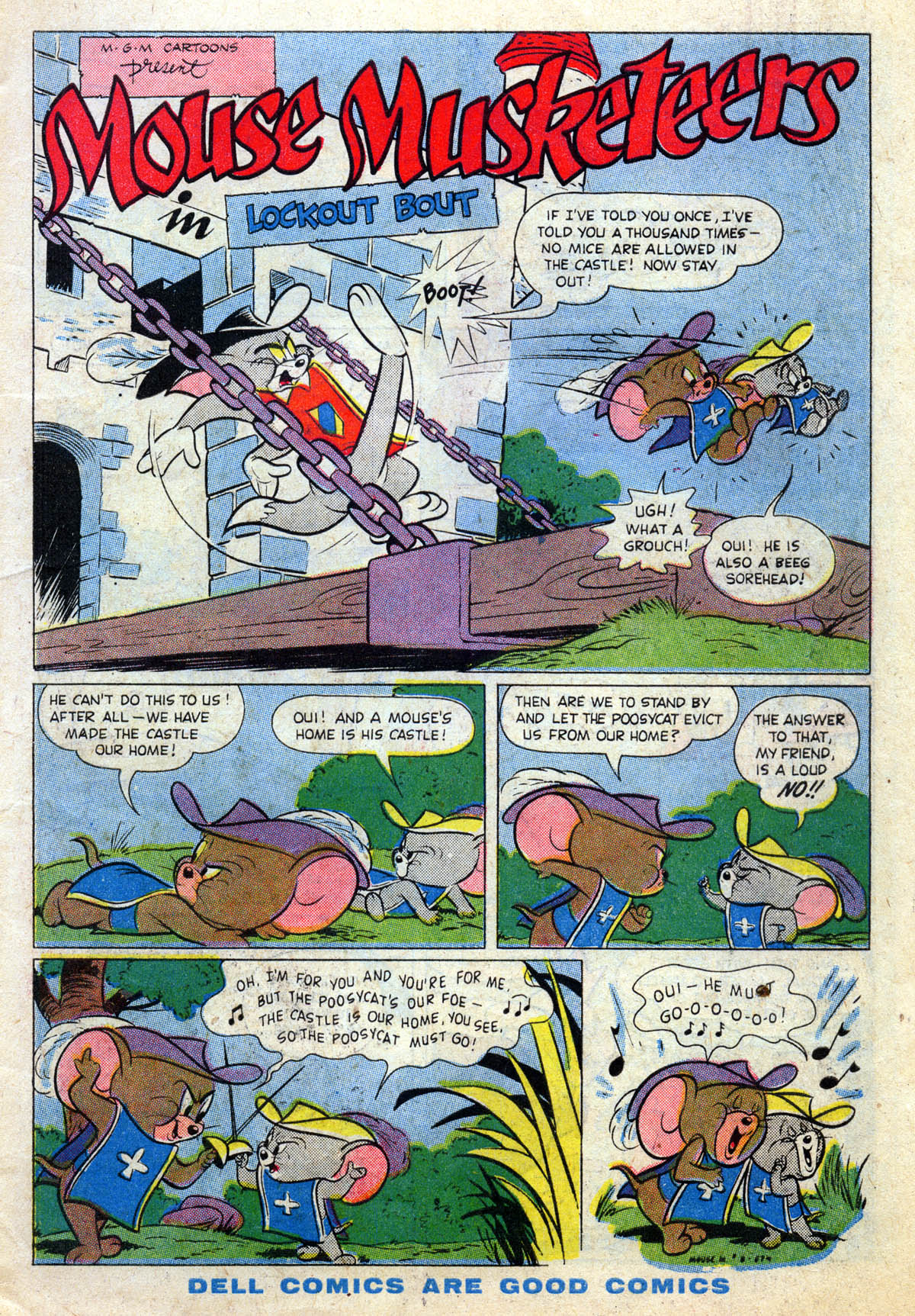 Read online M.G.M's The Mouse Musketeers comic -  Issue #8 - 3
