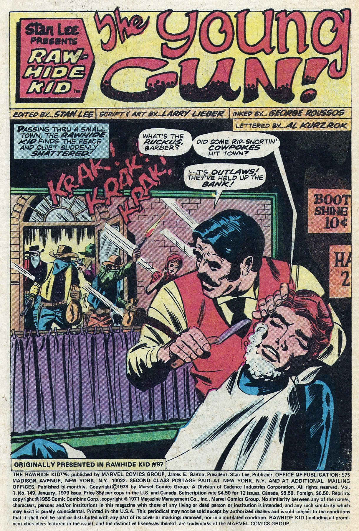 Read online The Rawhide Kid comic -  Issue #149 - 3