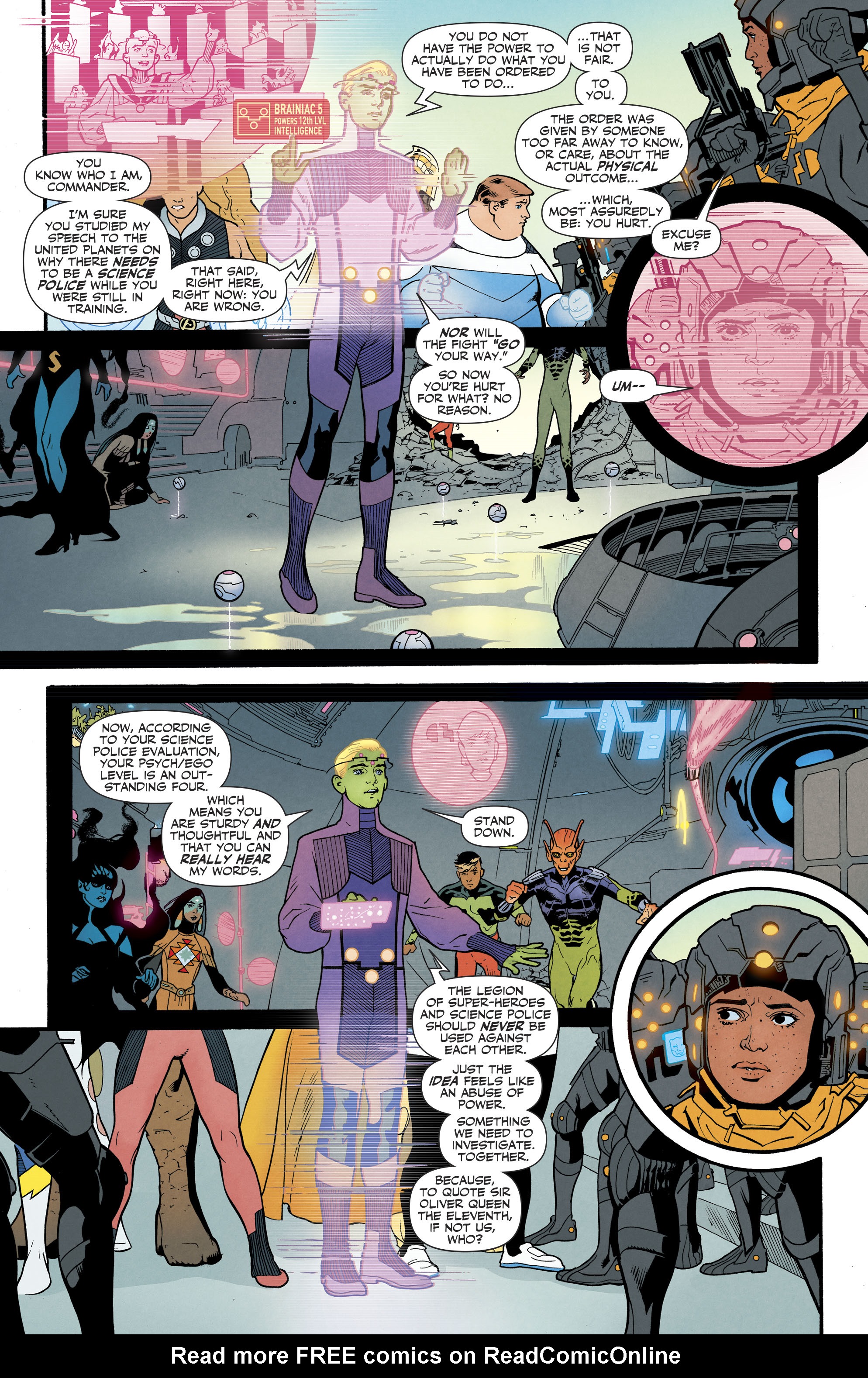 Read online Legion of Super-Heroes (2019) comic -  Issue #5 - 5