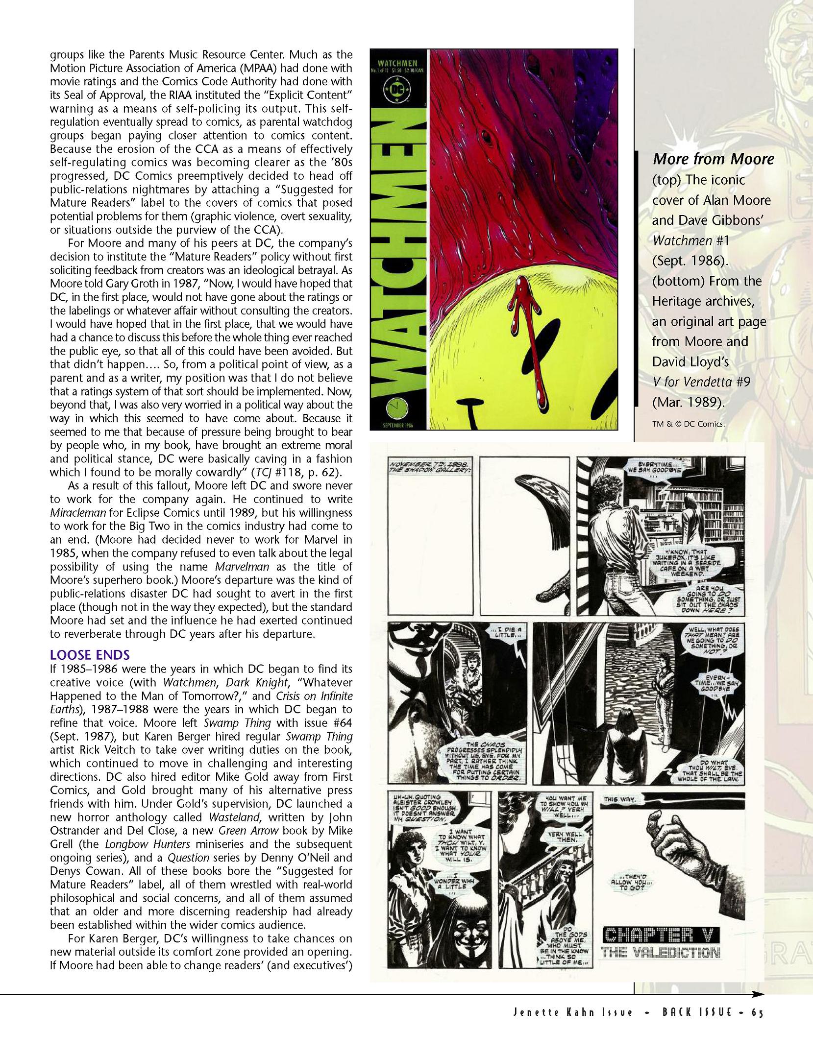 Read online Back Issue comic -  Issue #57 - 64