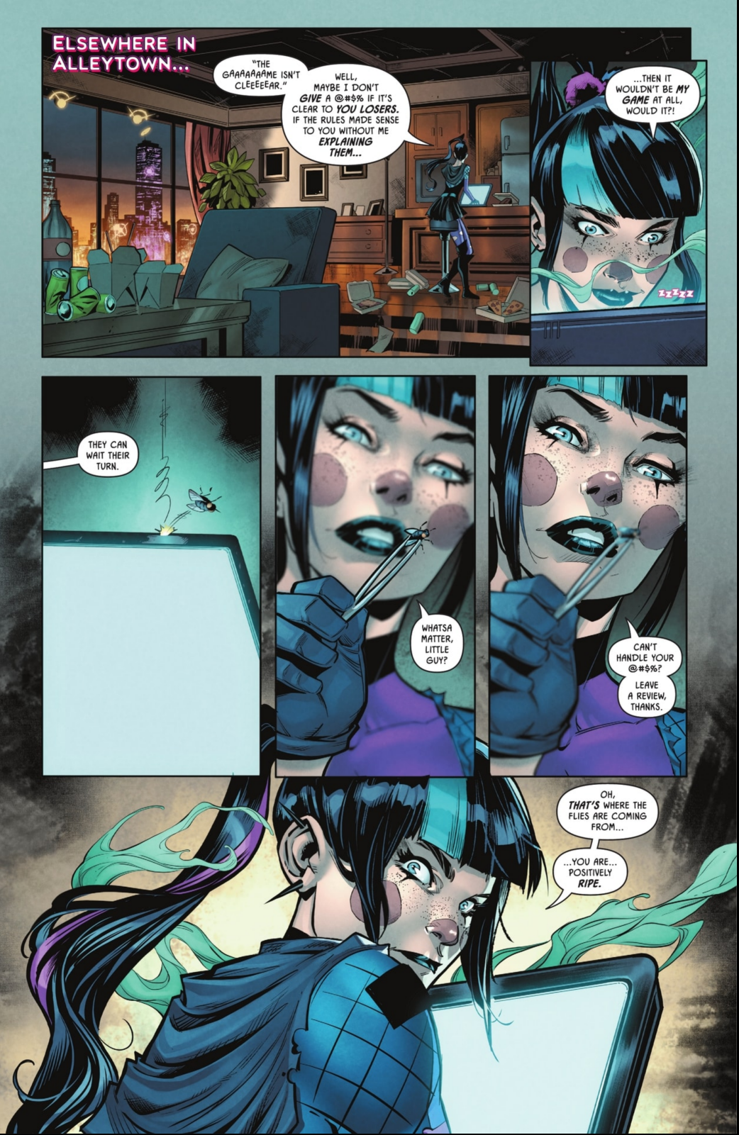 Read online Punchline: The Gotham Game comic -  Issue #3 - 7
