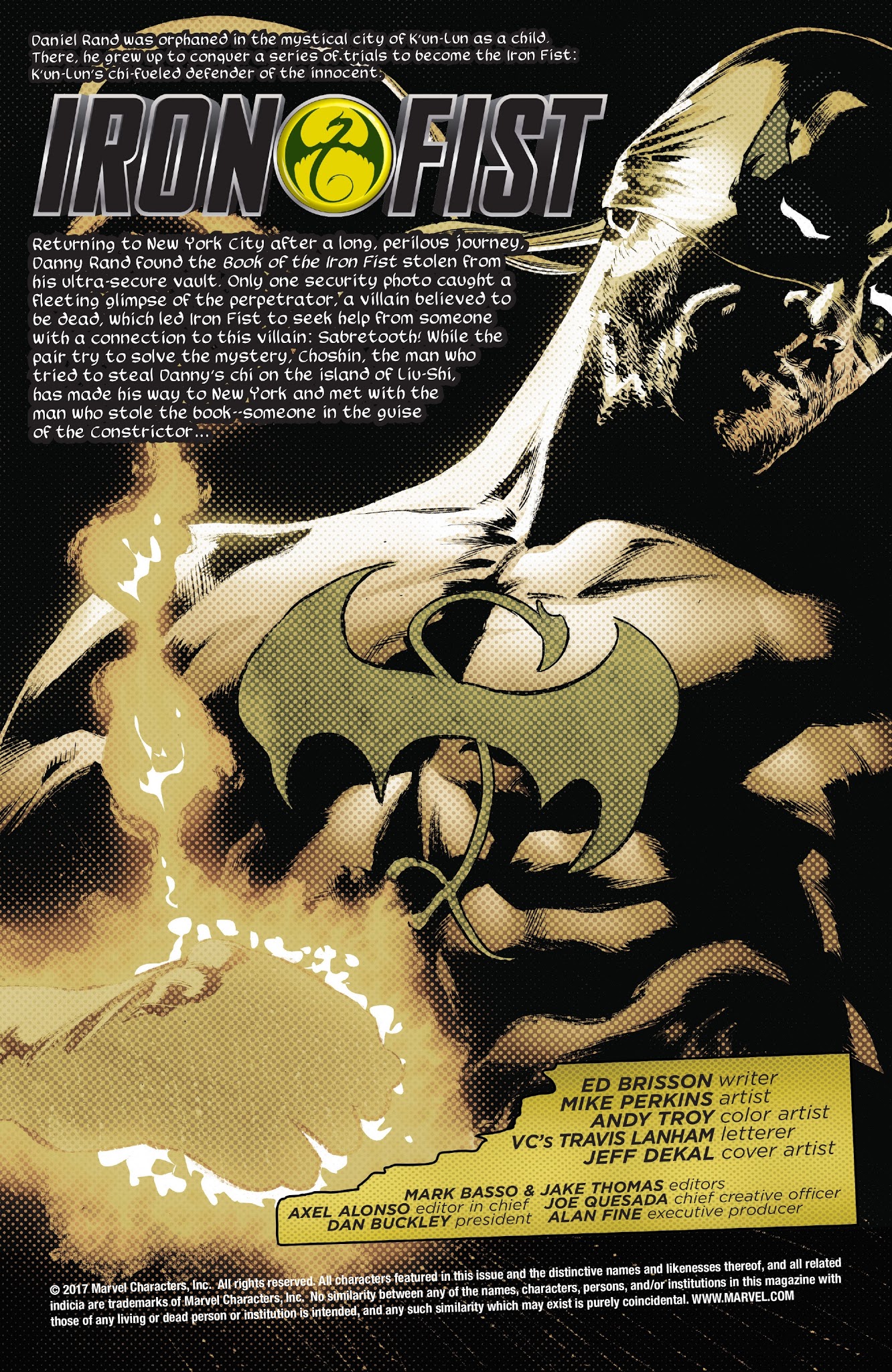 Read online Iron Fist (2017) comic -  Issue #74 - 2