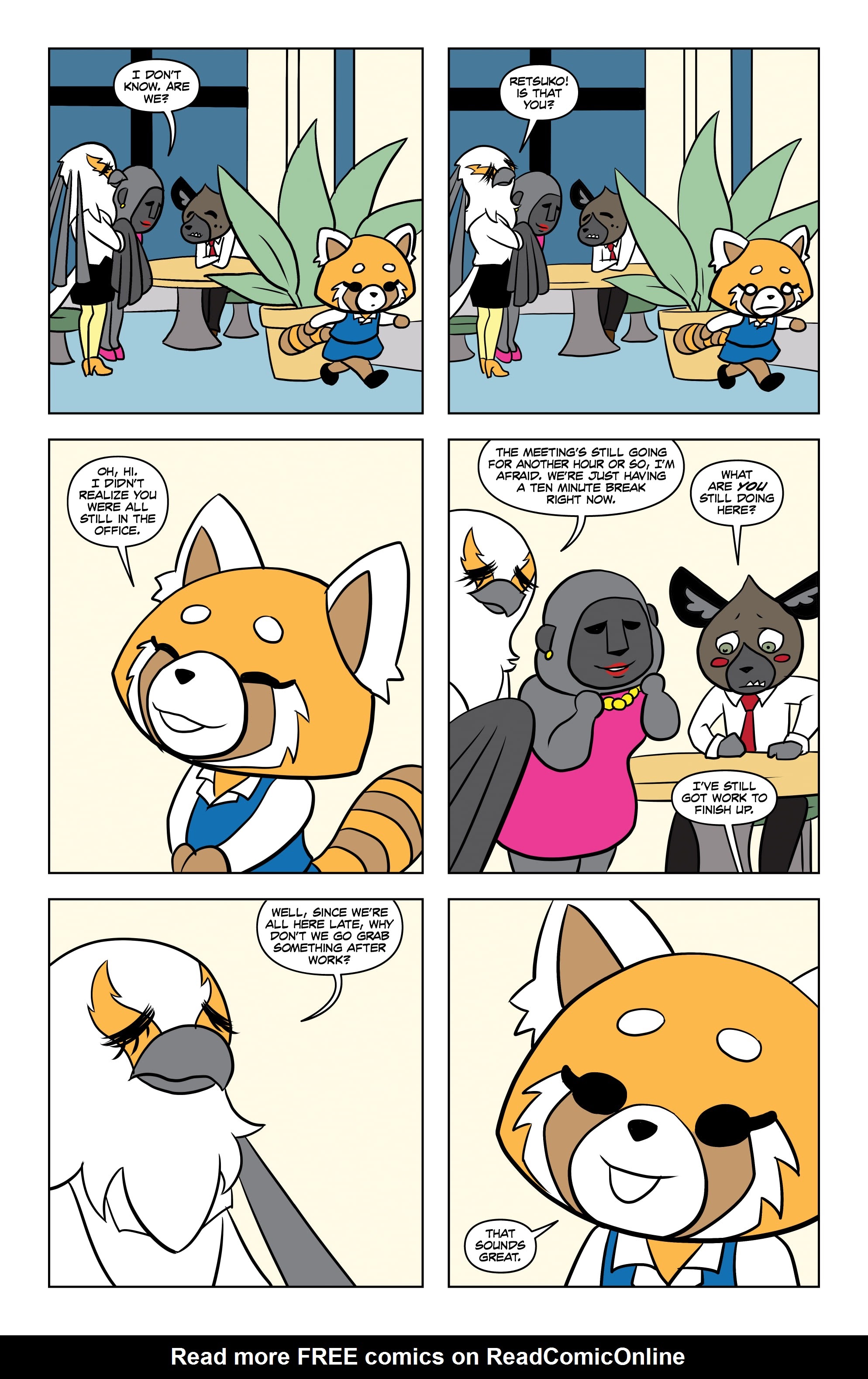 Read online Aggretsuko: Meet Her World comic -  Issue #1 - 23