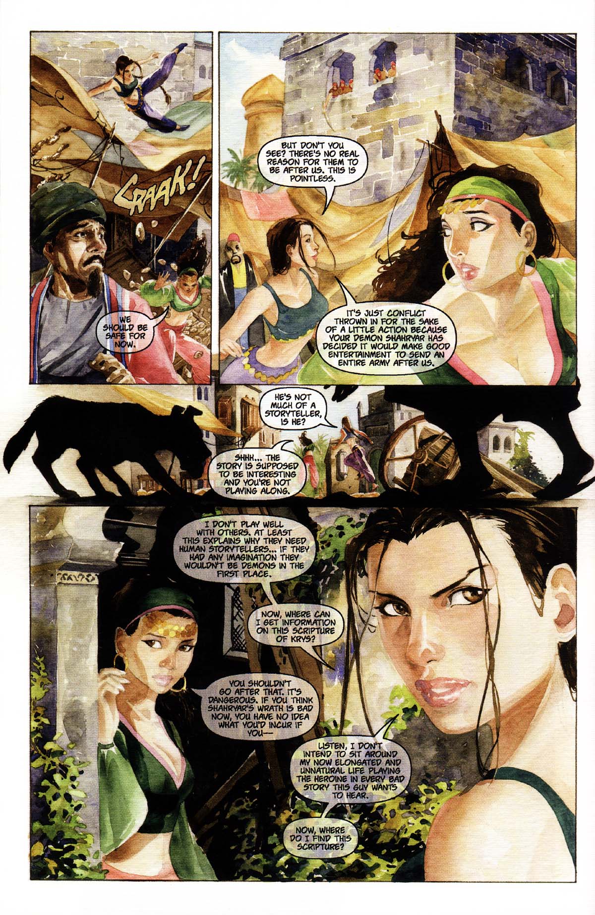 Read online Tomb Raider: Arabian Nights comic -  Issue # Full - 13