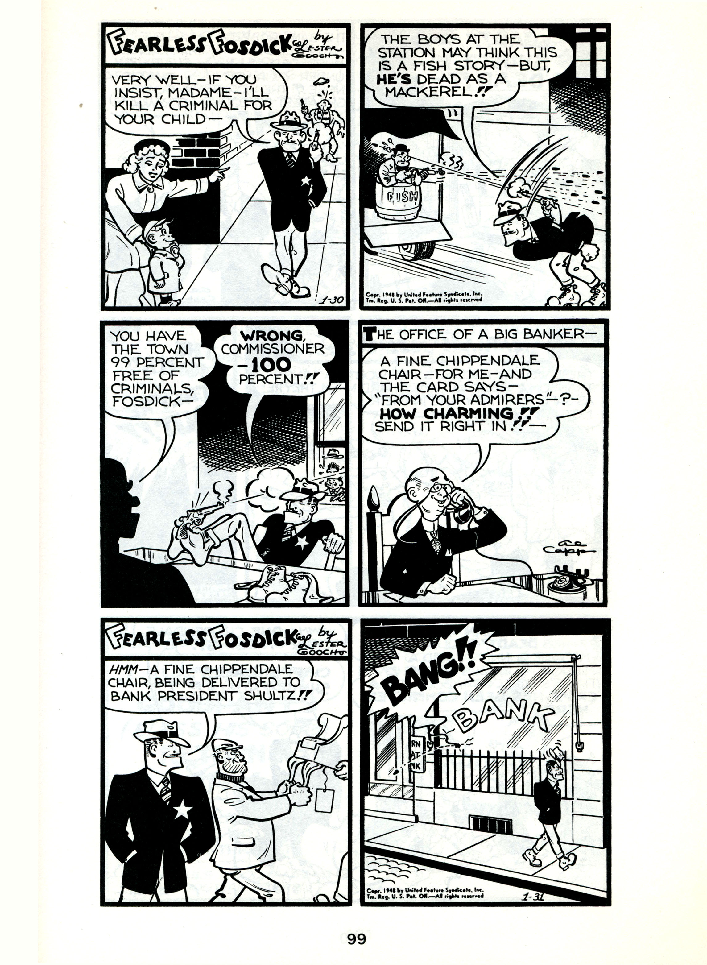 Read online Fearless Fosdick comic -  Issue # TPB - 100