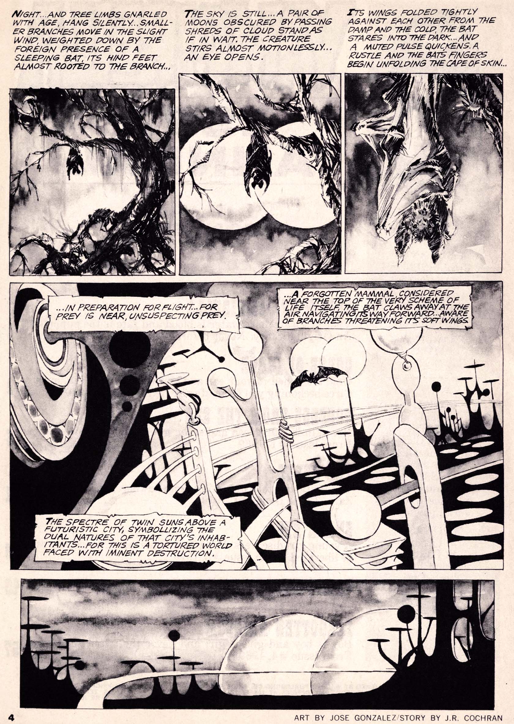 Read online Vampirella (1969) comic -  Issue # Annual 1972 - 4