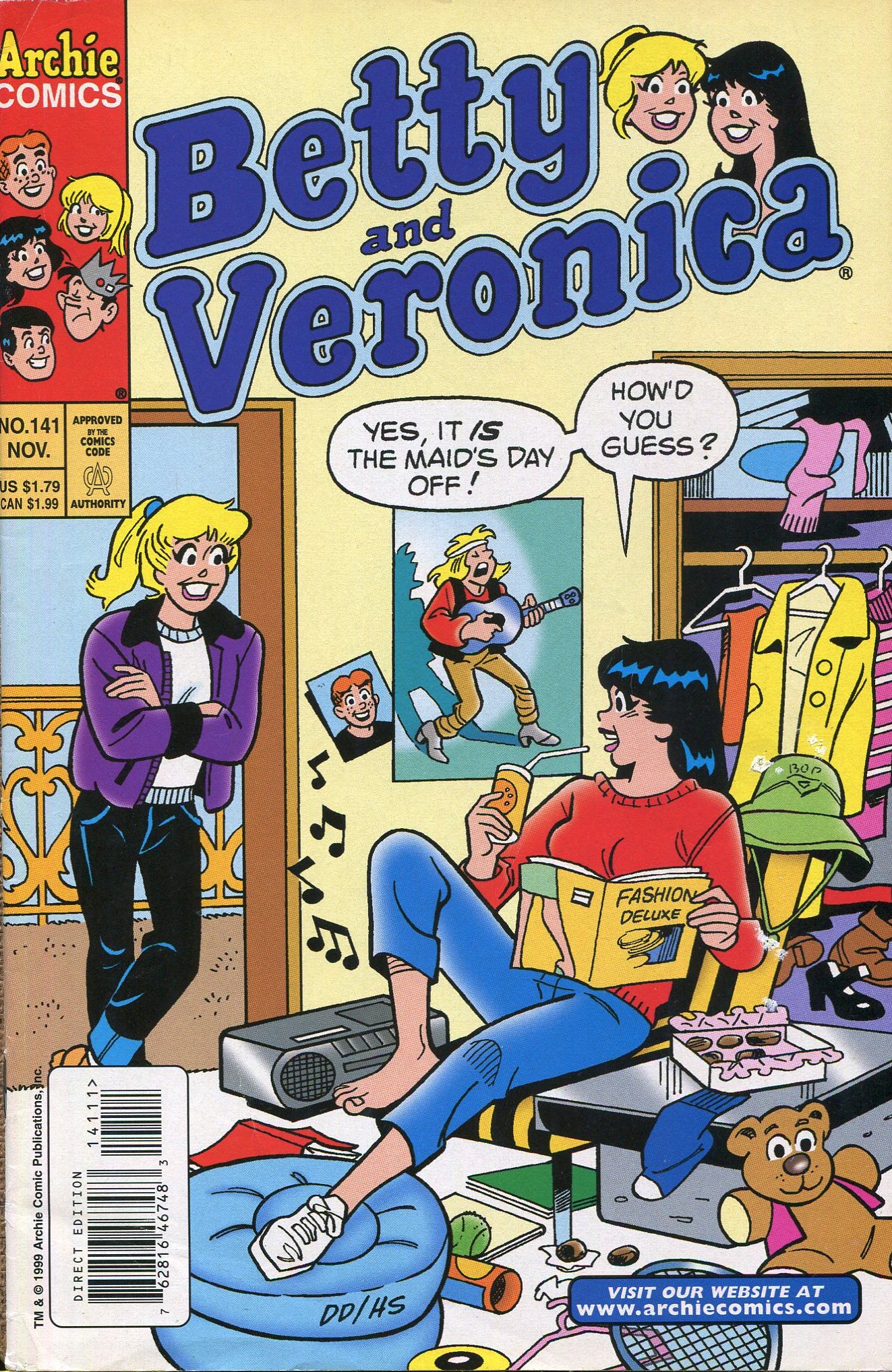 Read online Betty and Veronica (1987) comic -  Issue #141 - 1