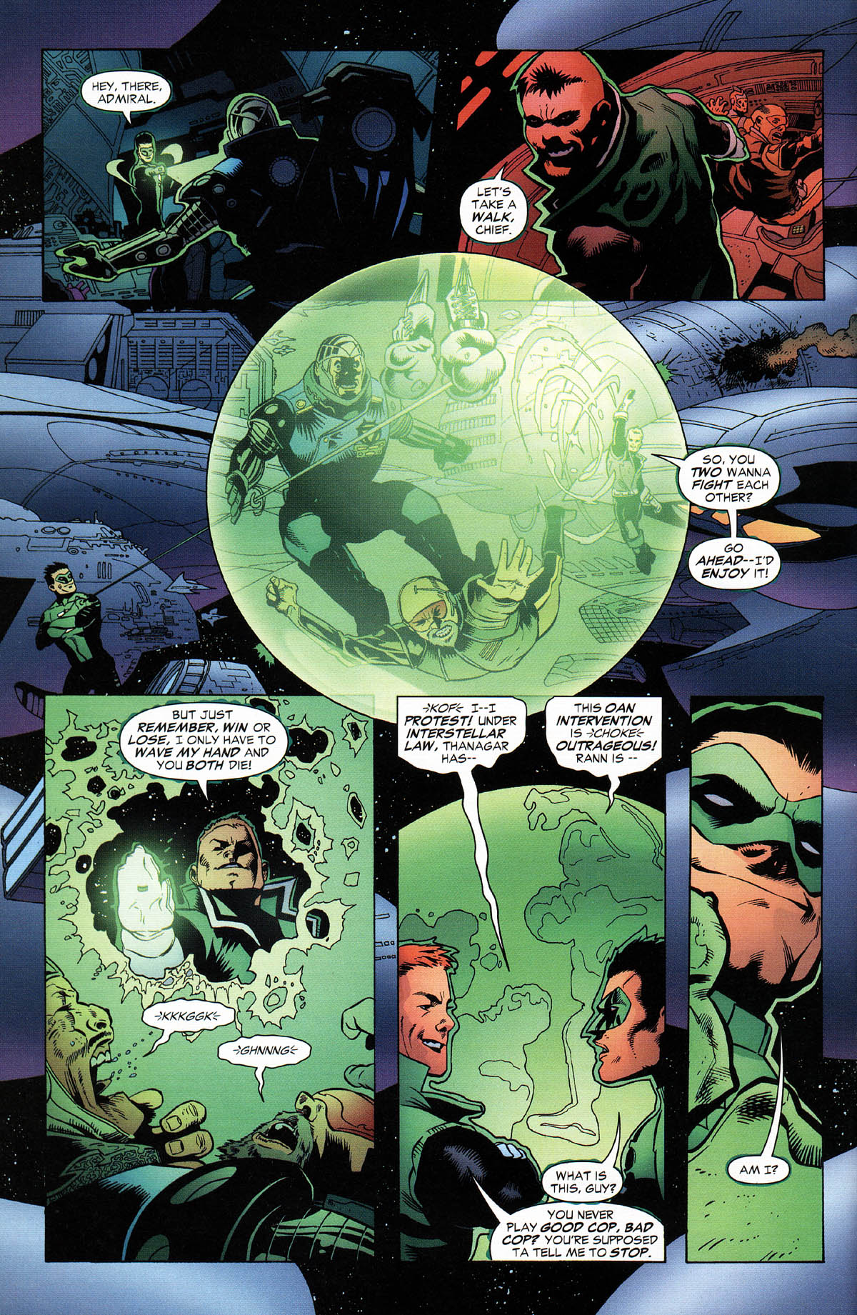 Read online Green Lantern Corps: Recharge comic -  Issue #2 - 9