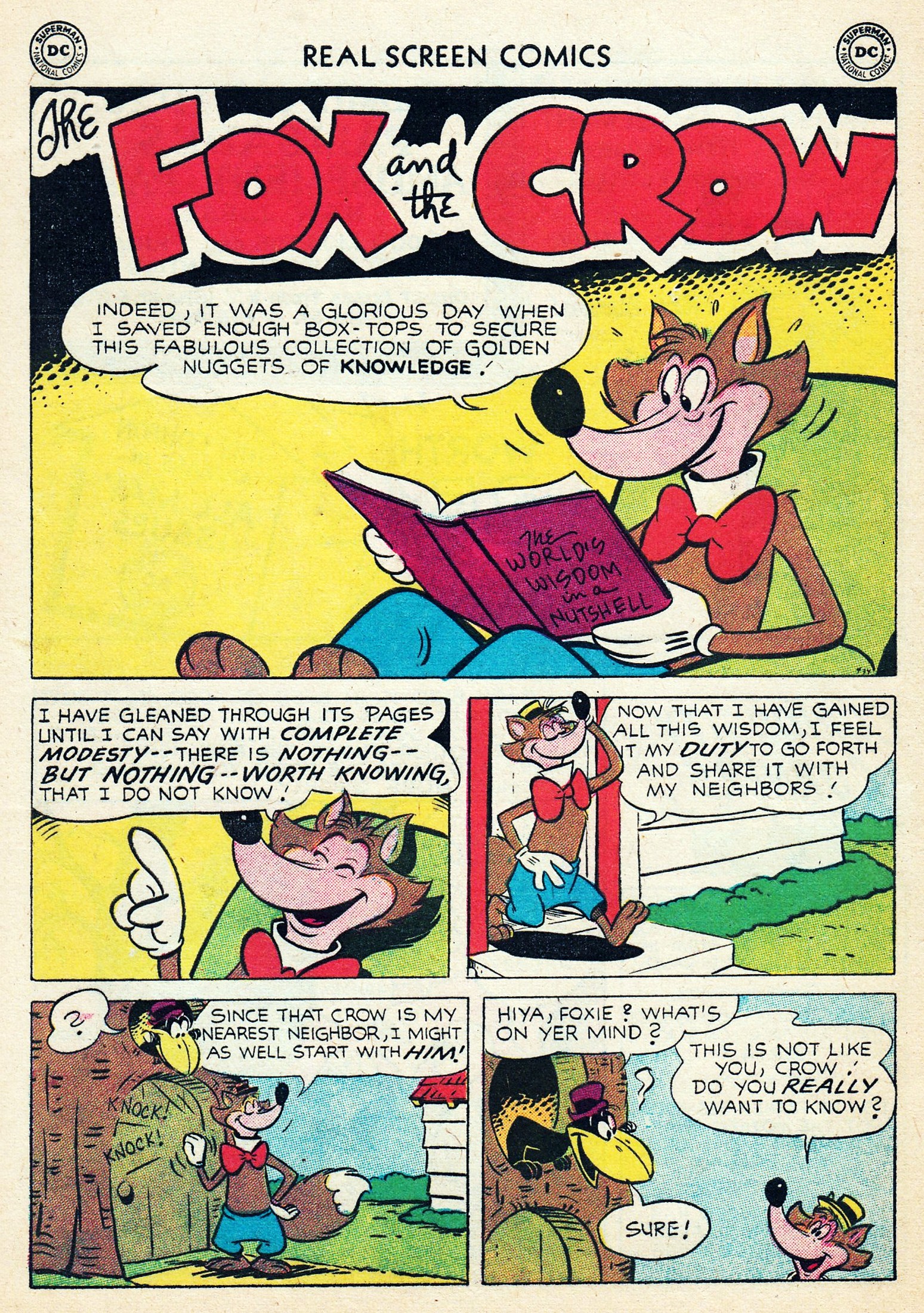 Read online Real Screen Comics comic -  Issue #99 - 28