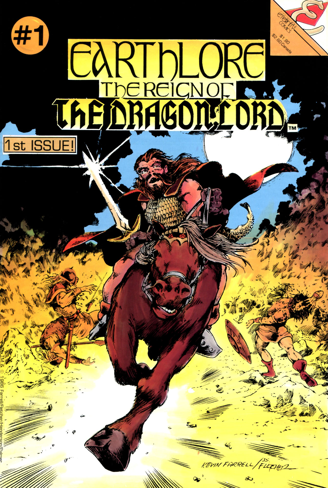 Read online Earthlore: Reign of the Dragon Lord comic -  Issue #1 - 1