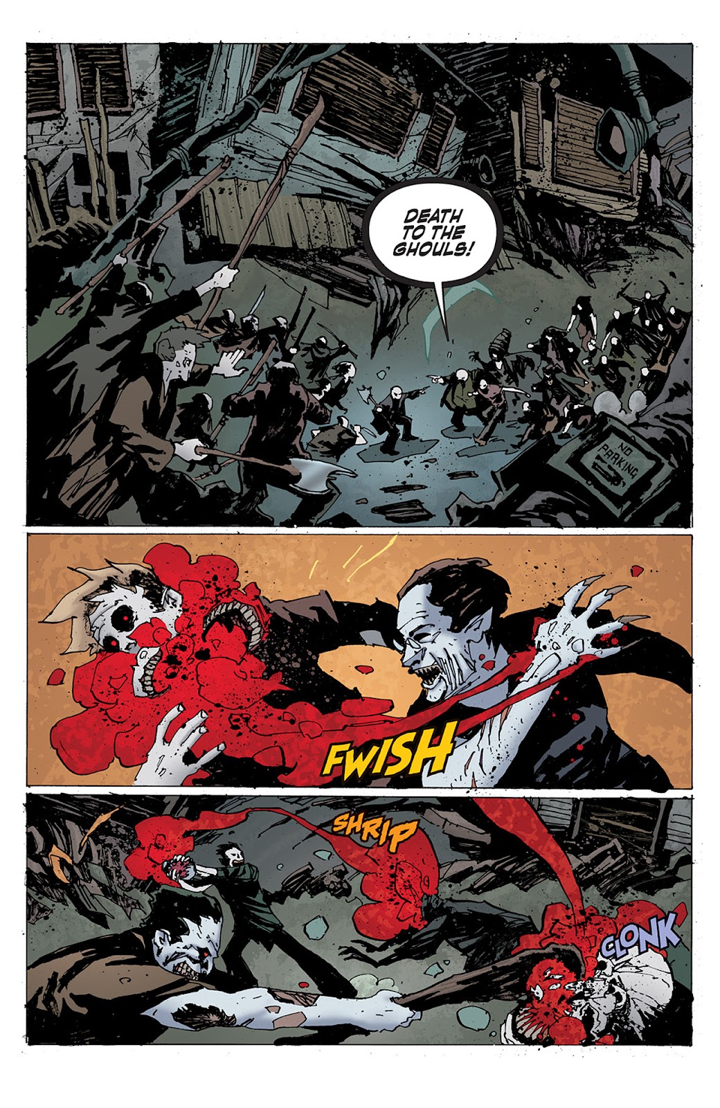 Criminal Macabre: Final Night - The 30 Days of Night Crossover issue 3 - Page 10