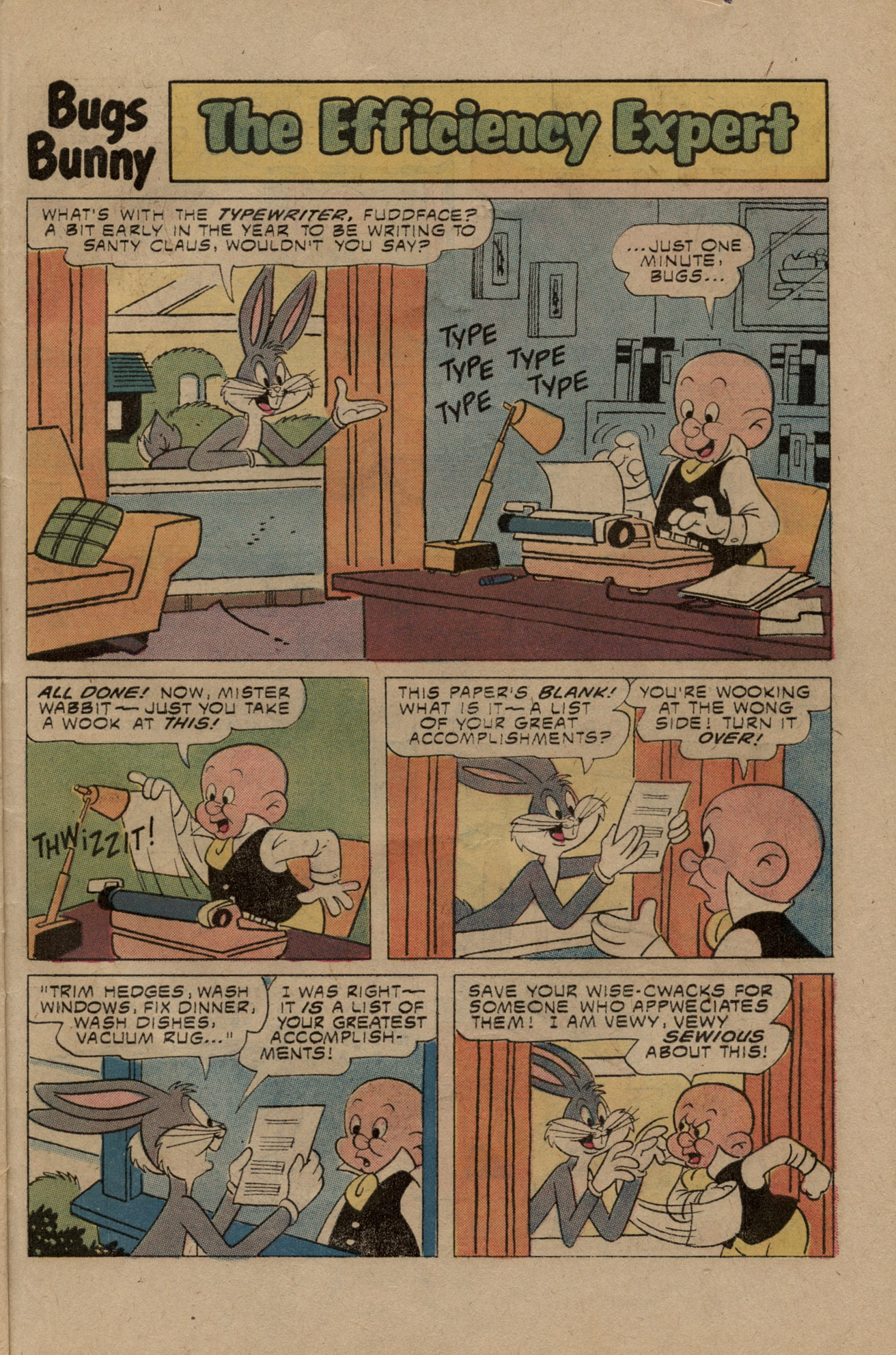 Read online Bugs Bunny comic -  Issue #166 - 27