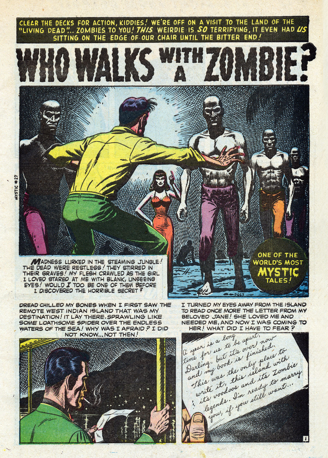 Read online Mystic (1951) comic -  Issue #27 - 3