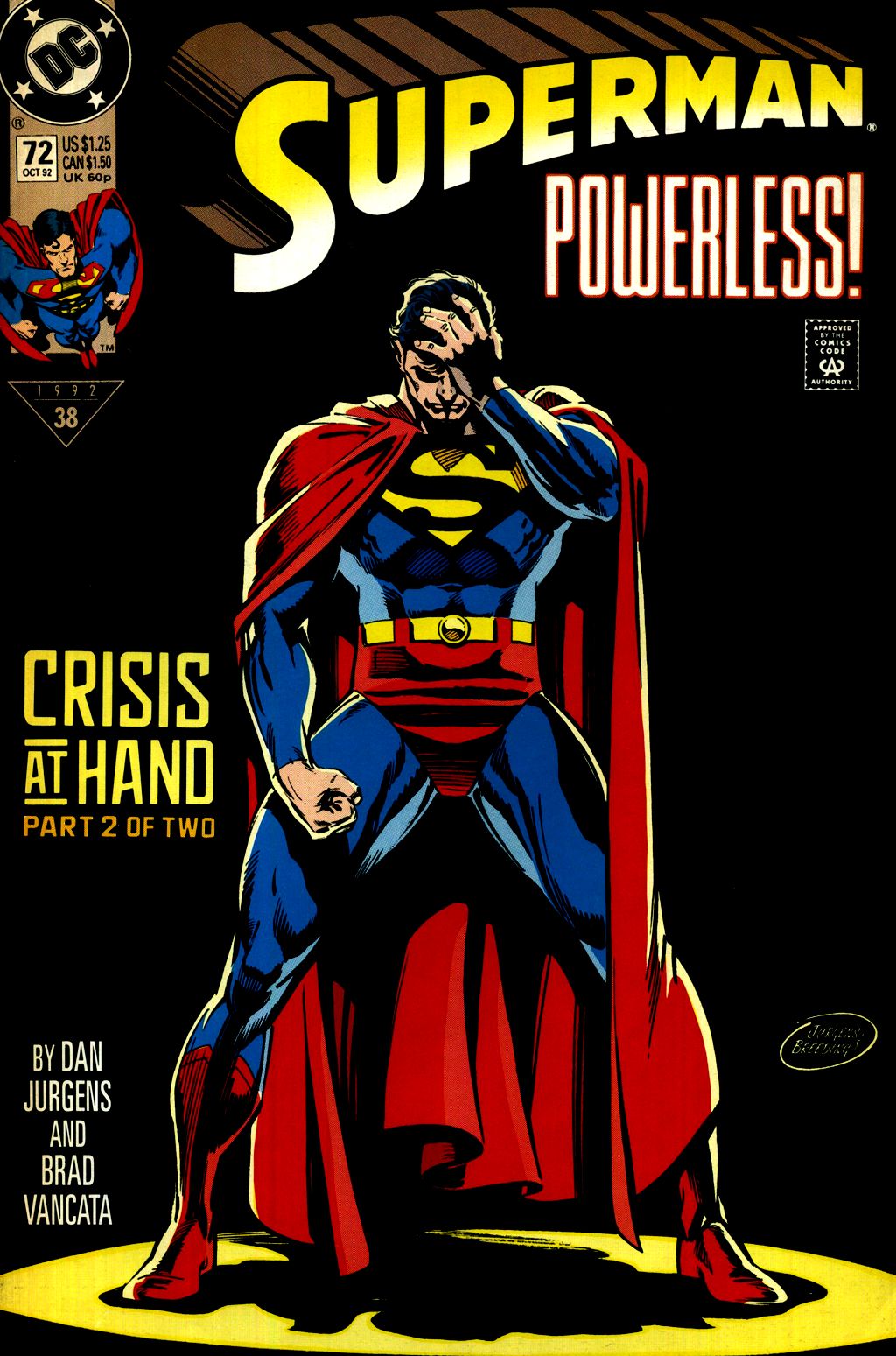 Read online Superman (1987) comic -  Issue #72 - 1