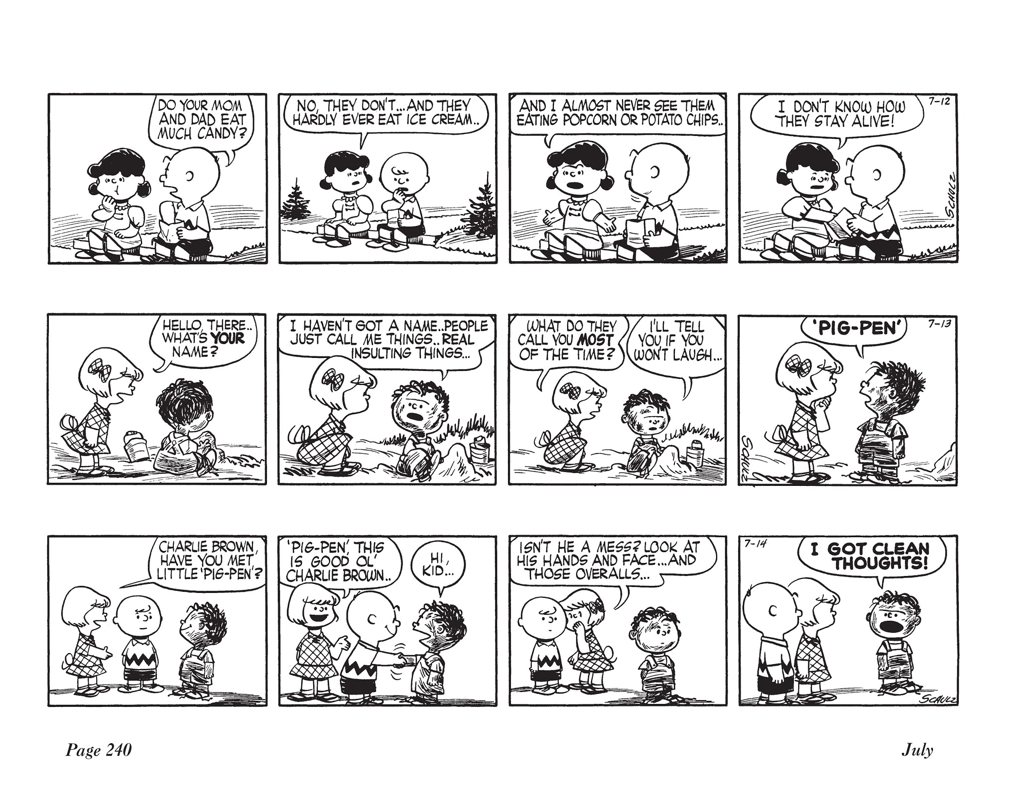 Read online The Complete Peanuts comic -  Issue # TPB 2 - 254