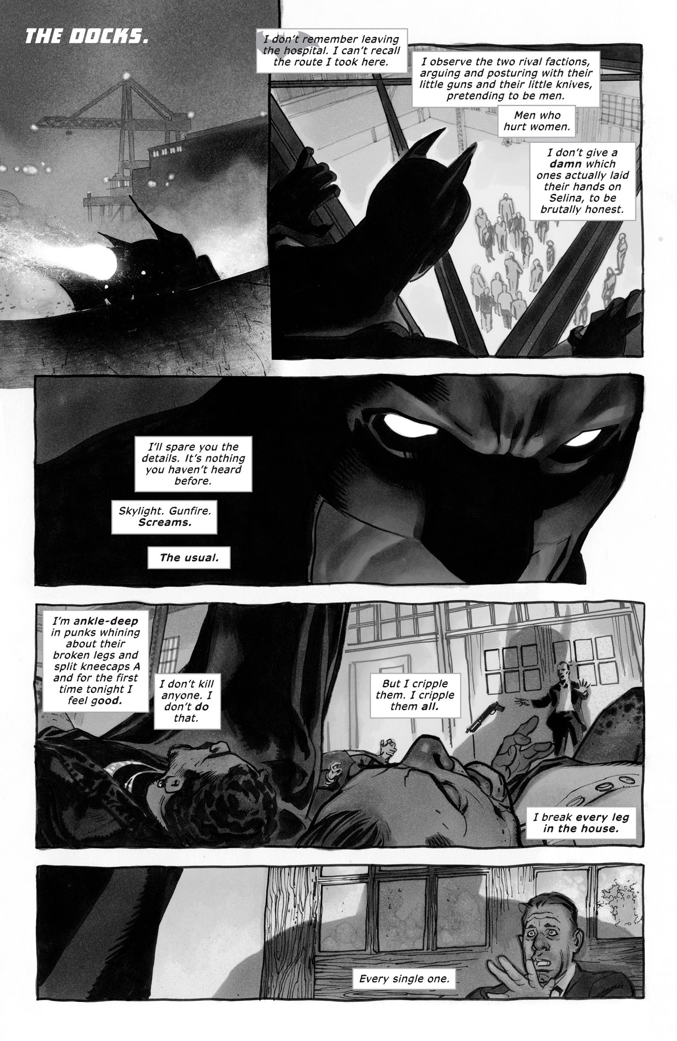 Read online Batman Black and White (2013) comic -  Issue #6 - 34
