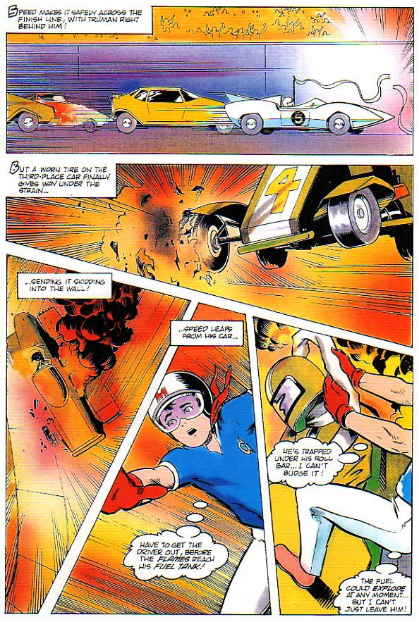 Read online Speed Racer (1987) comic -  Issue #6 - 19