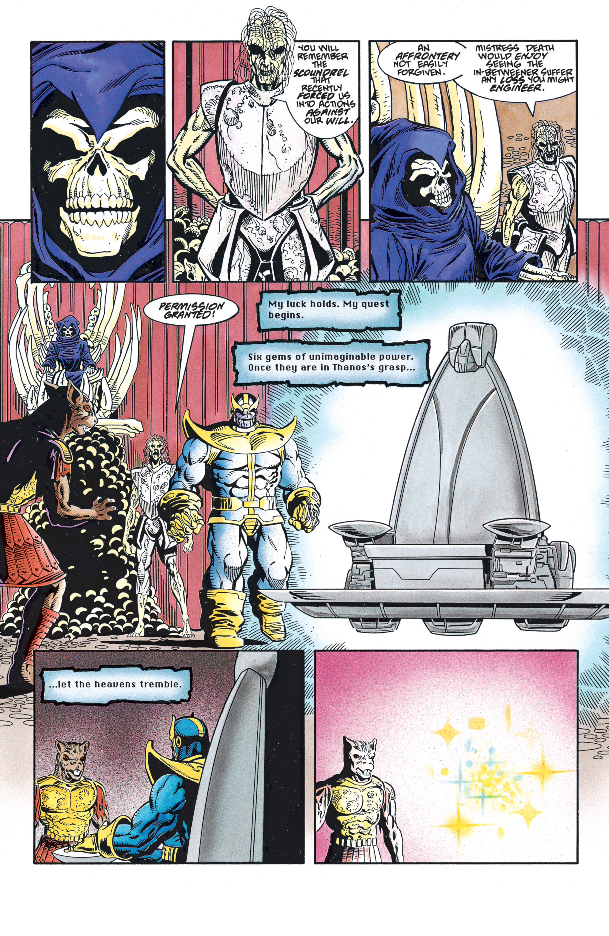 Read online The Thanos Quest comic -  Issue #1 - 9