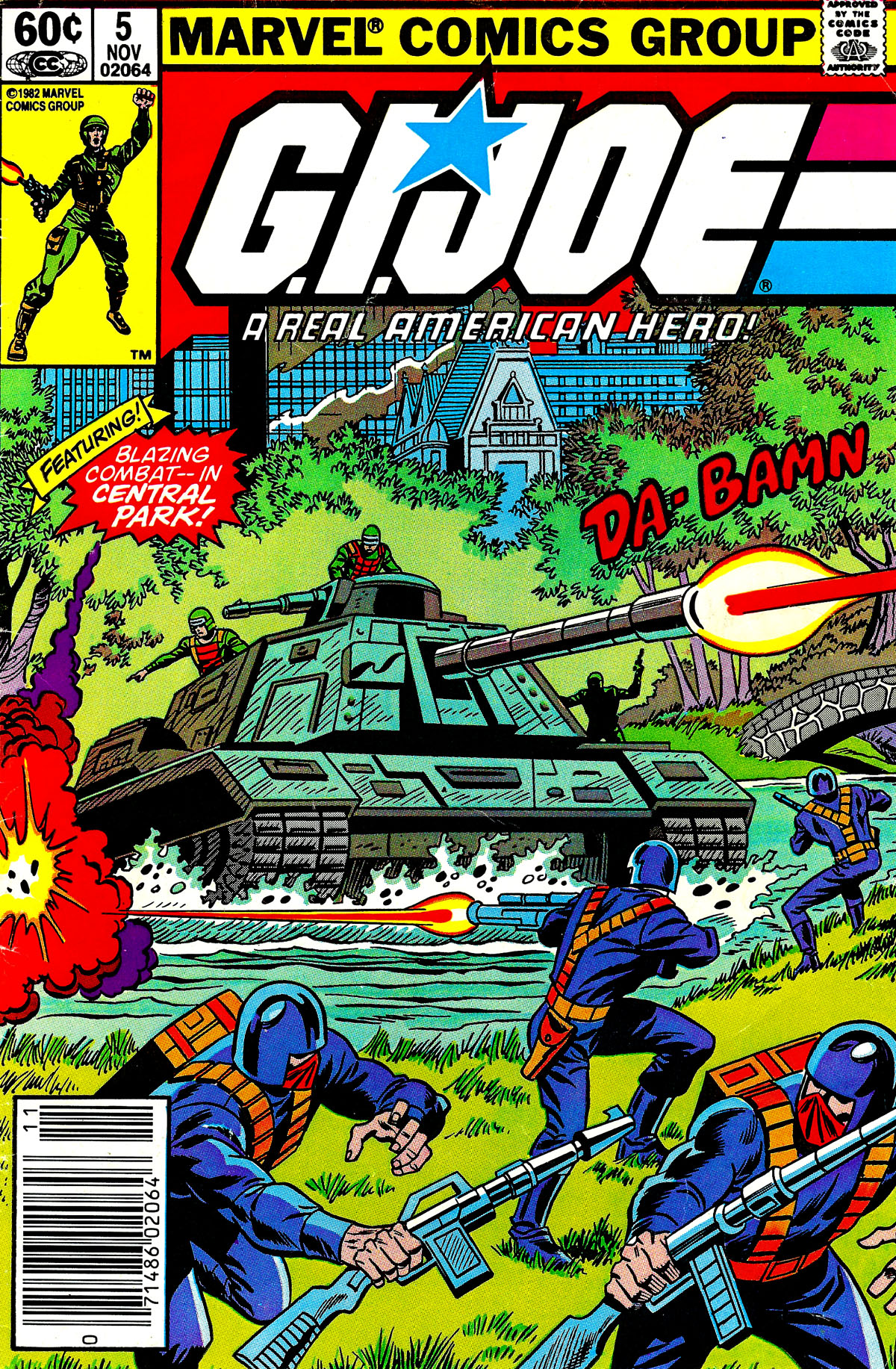 Read online G.I. Joe: A Real American Hero comic -  Issue #5 - 1