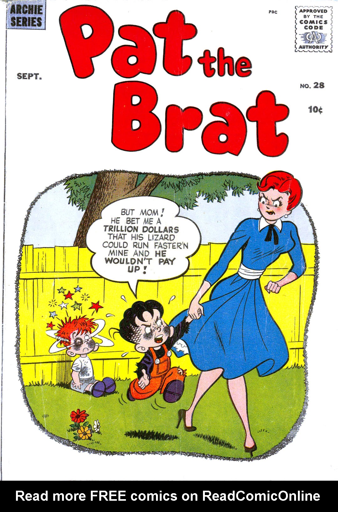 Read online Pat the Brat comic -  Issue #28 - 1