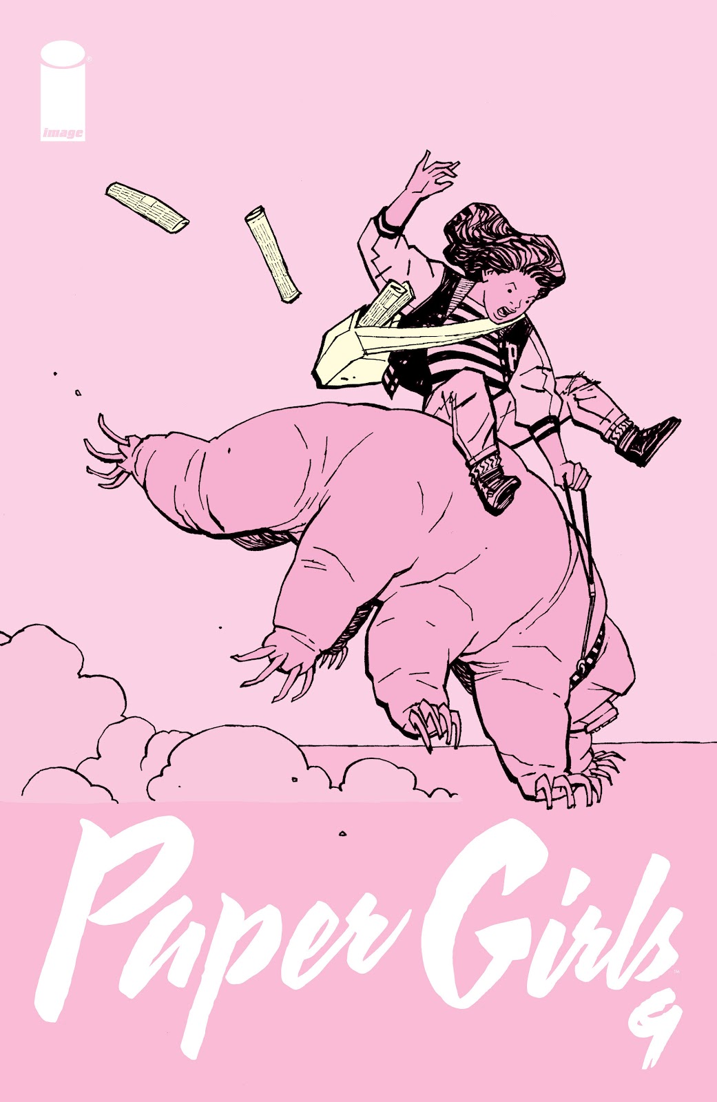 Paper Girls issue 9 - Page 1