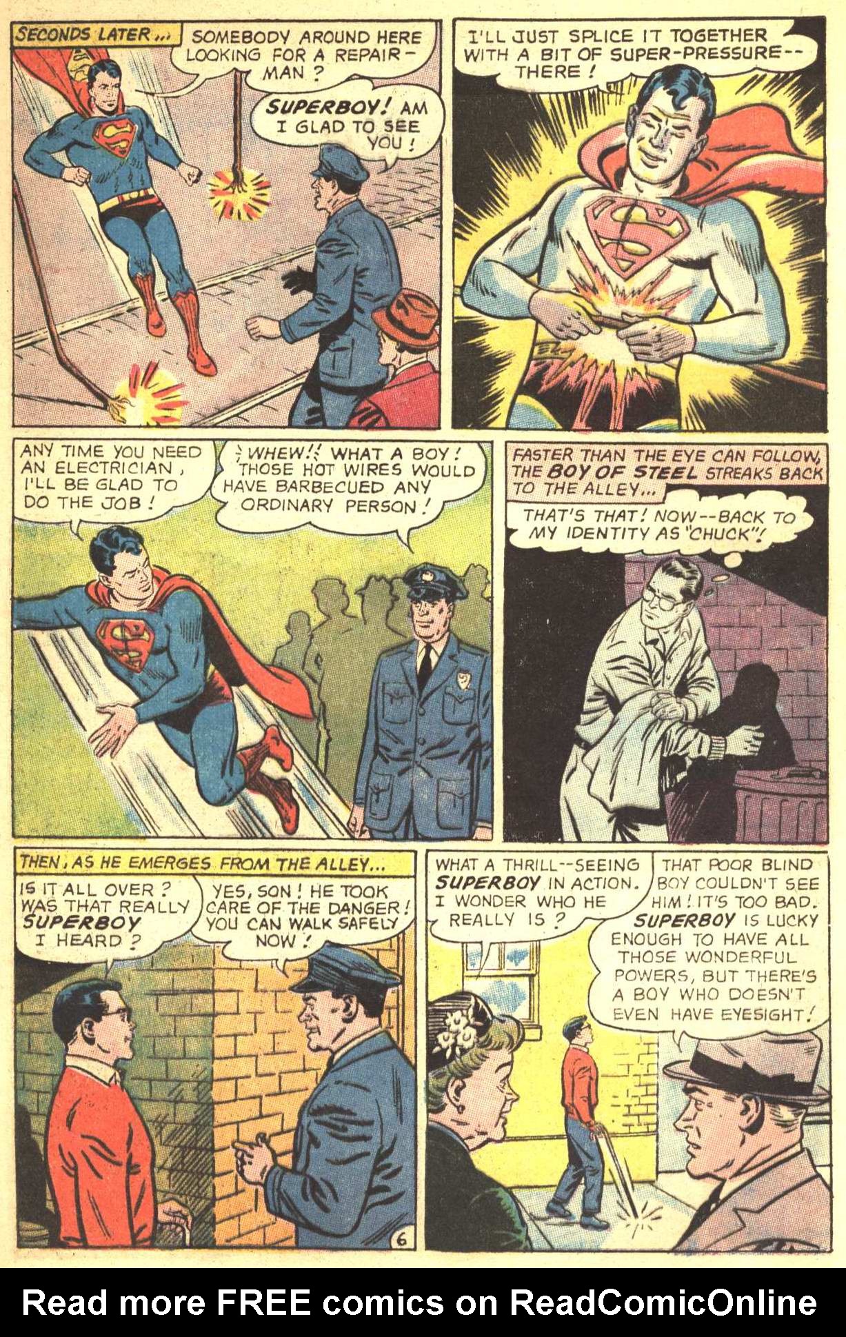 Read online Superboy (1949) comic -  Issue #137 - 7