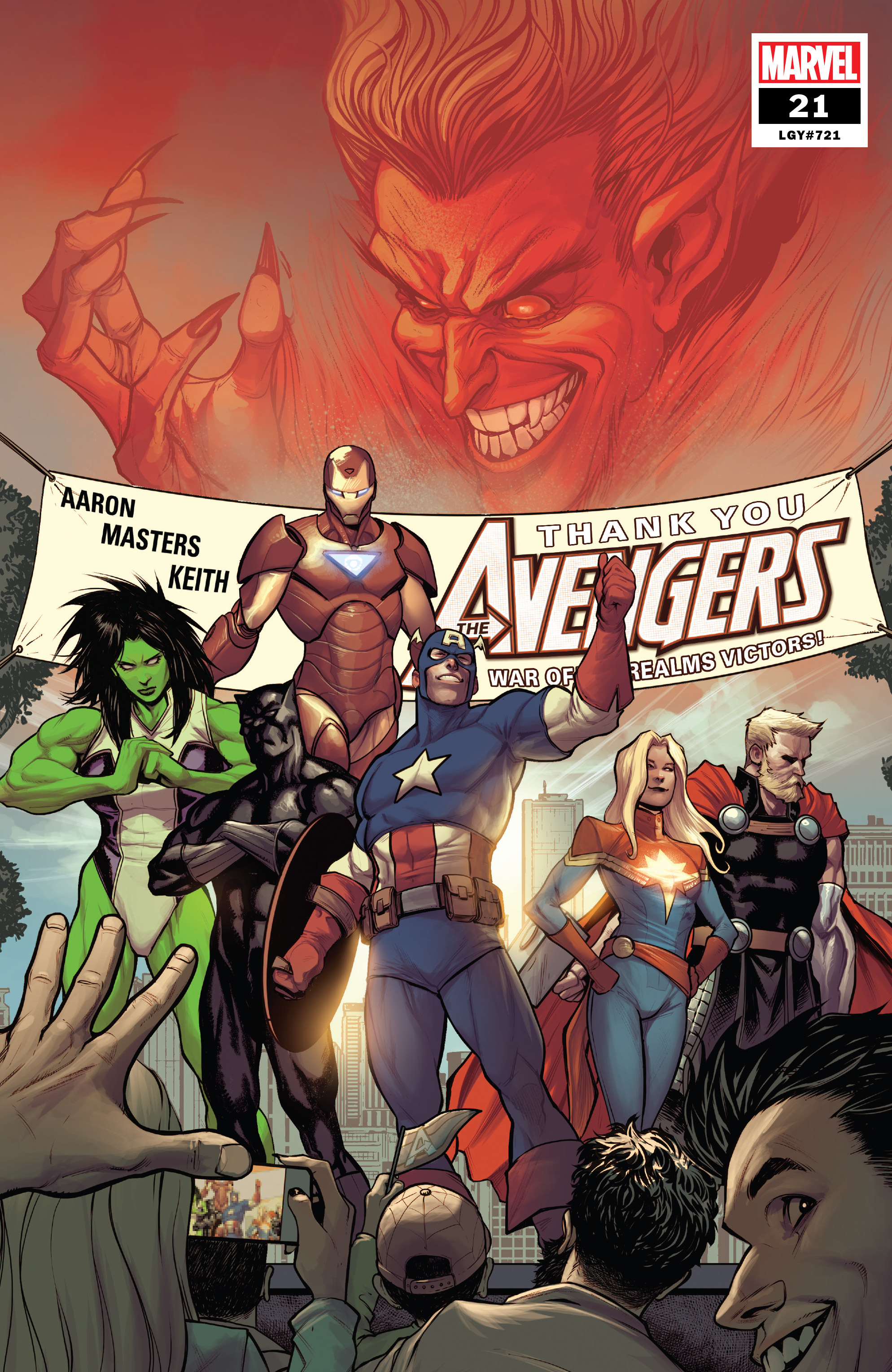 Read online Avengers (2018) comic -  Issue #21 - 1