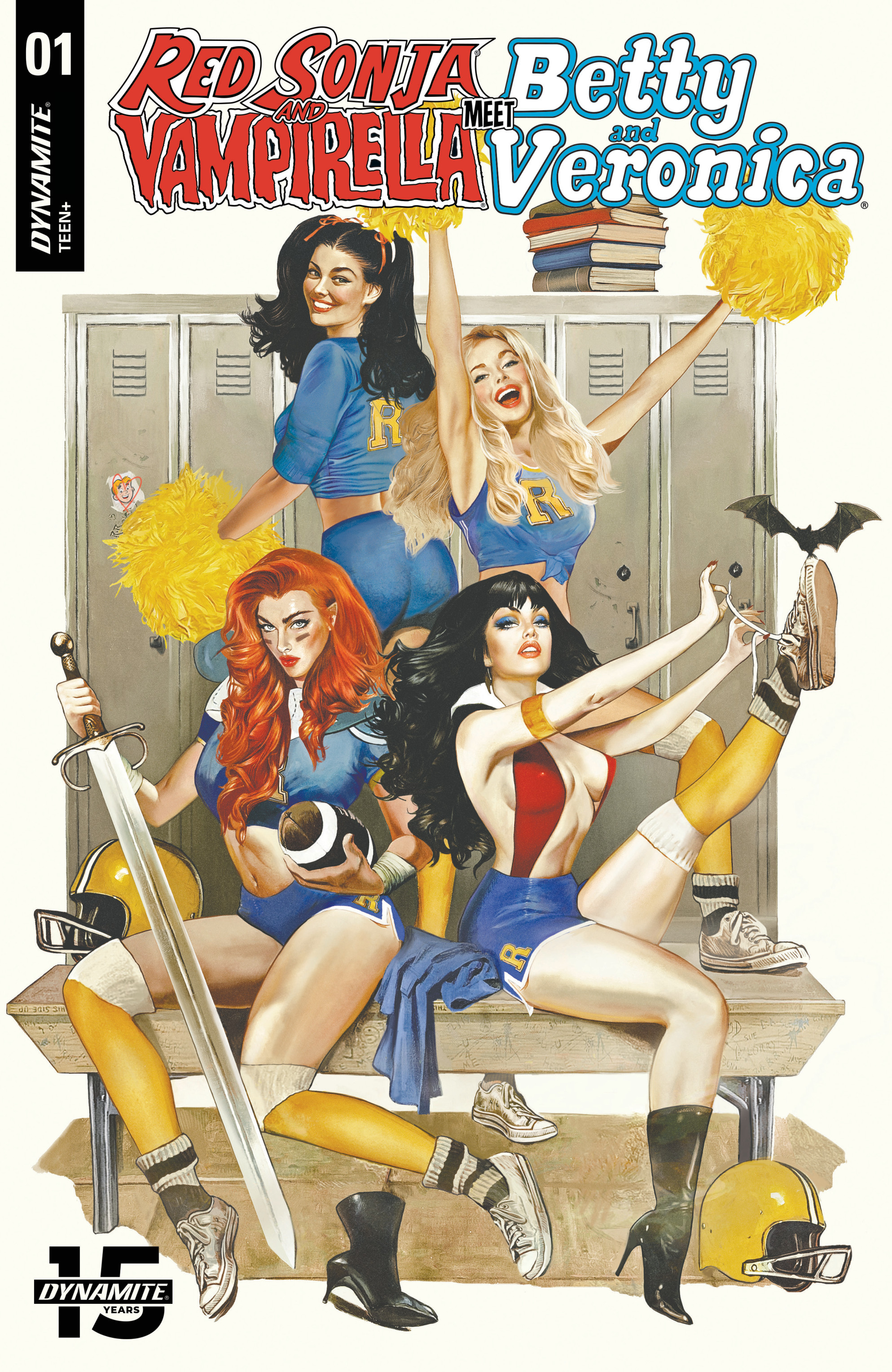 Read online Red Sonja and Vampirella Meet Betty and Veronica comic -  Issue #1 - 1