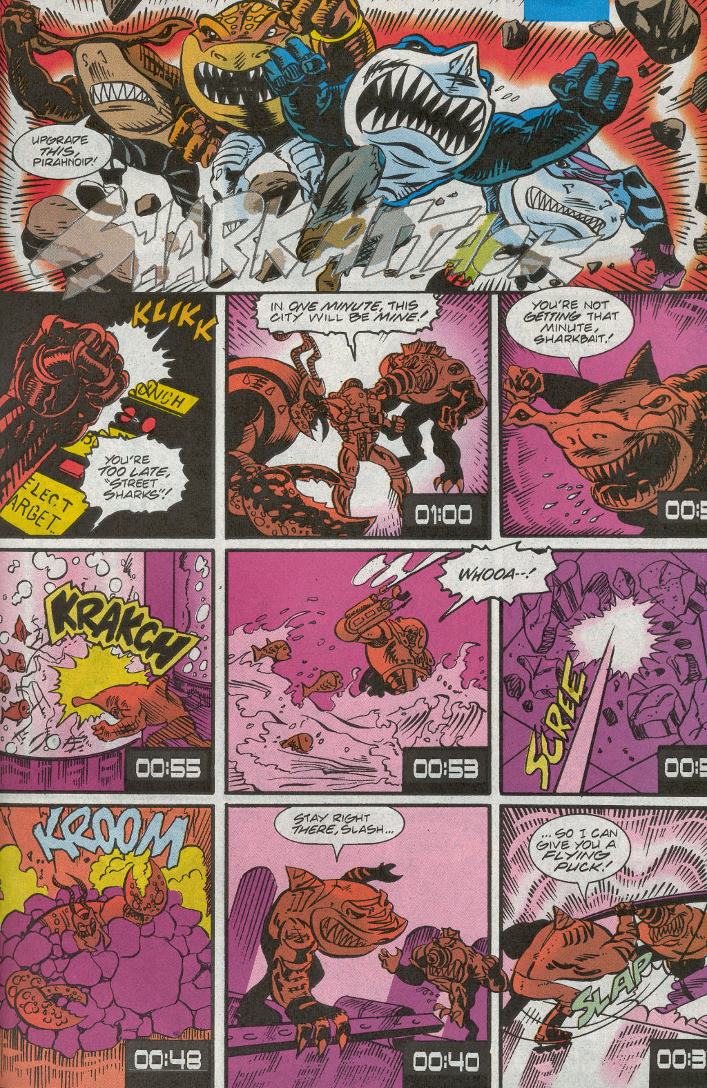 Read online Street Sharks comic -  Issue #3 - 26