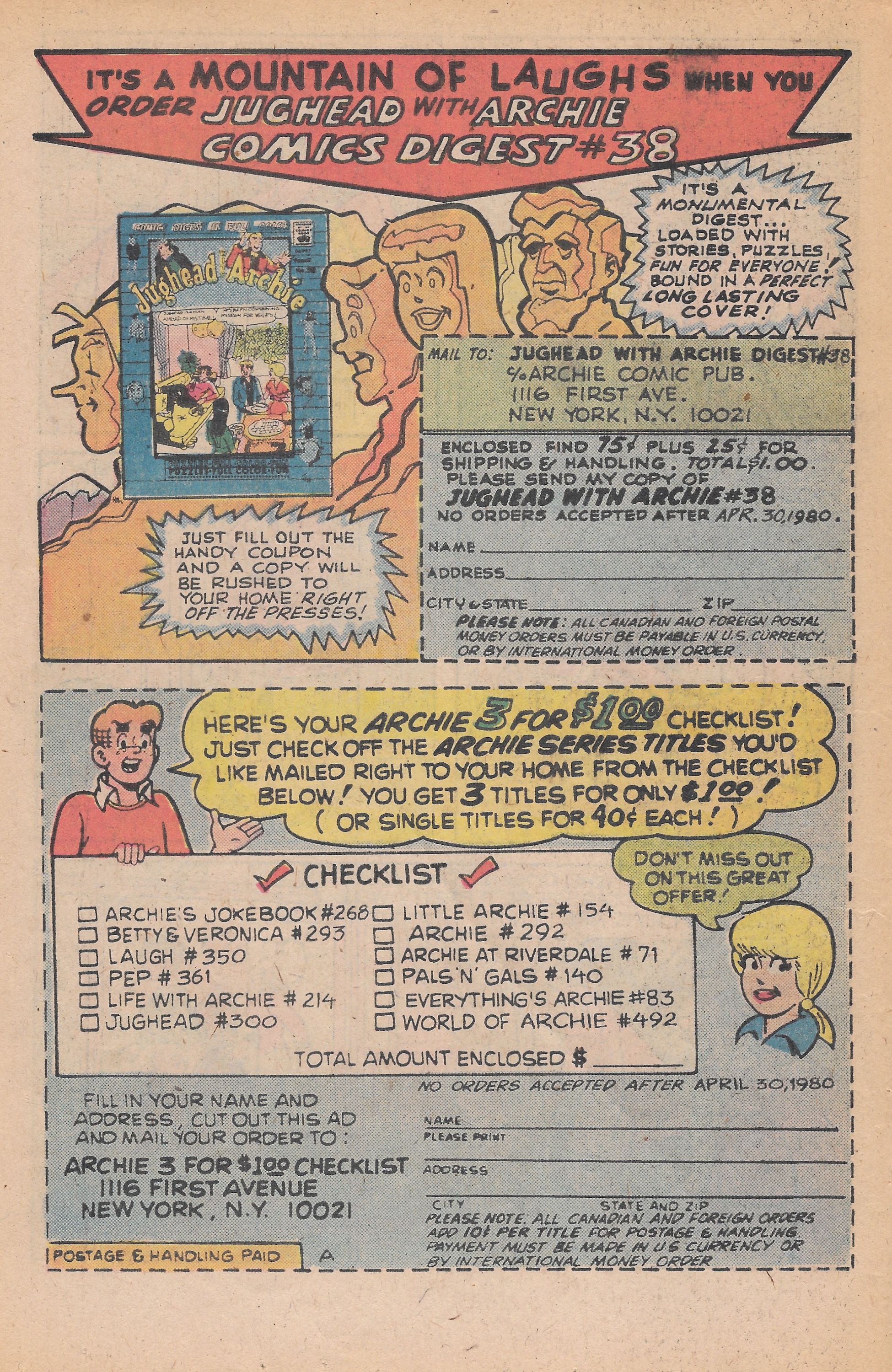 Read online Archie's TV Laugh-Out comic -  Issue #75 - 18