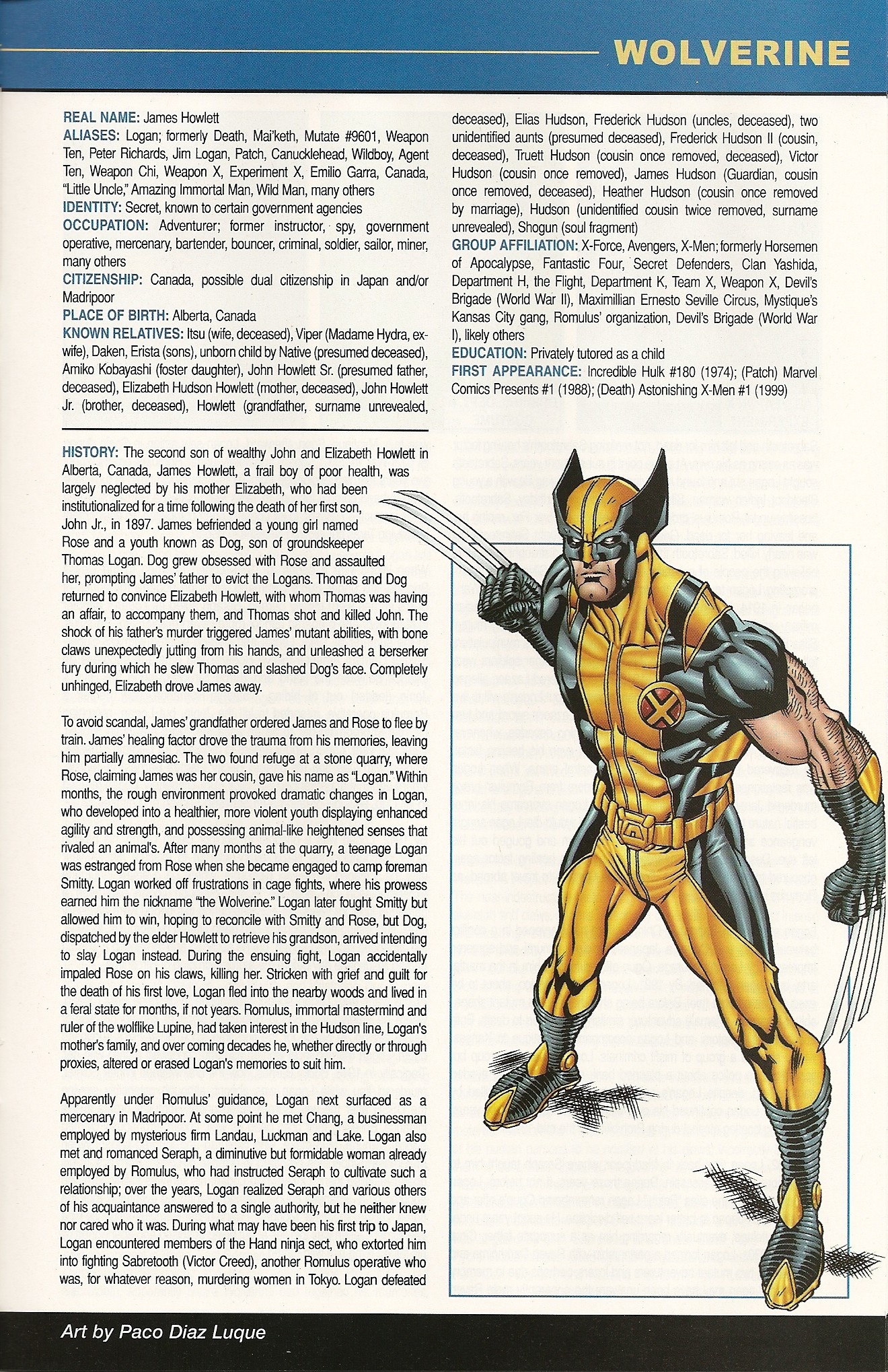 Read online Wolverine: Weapon X Files comic -  Issue # TPB - 48
