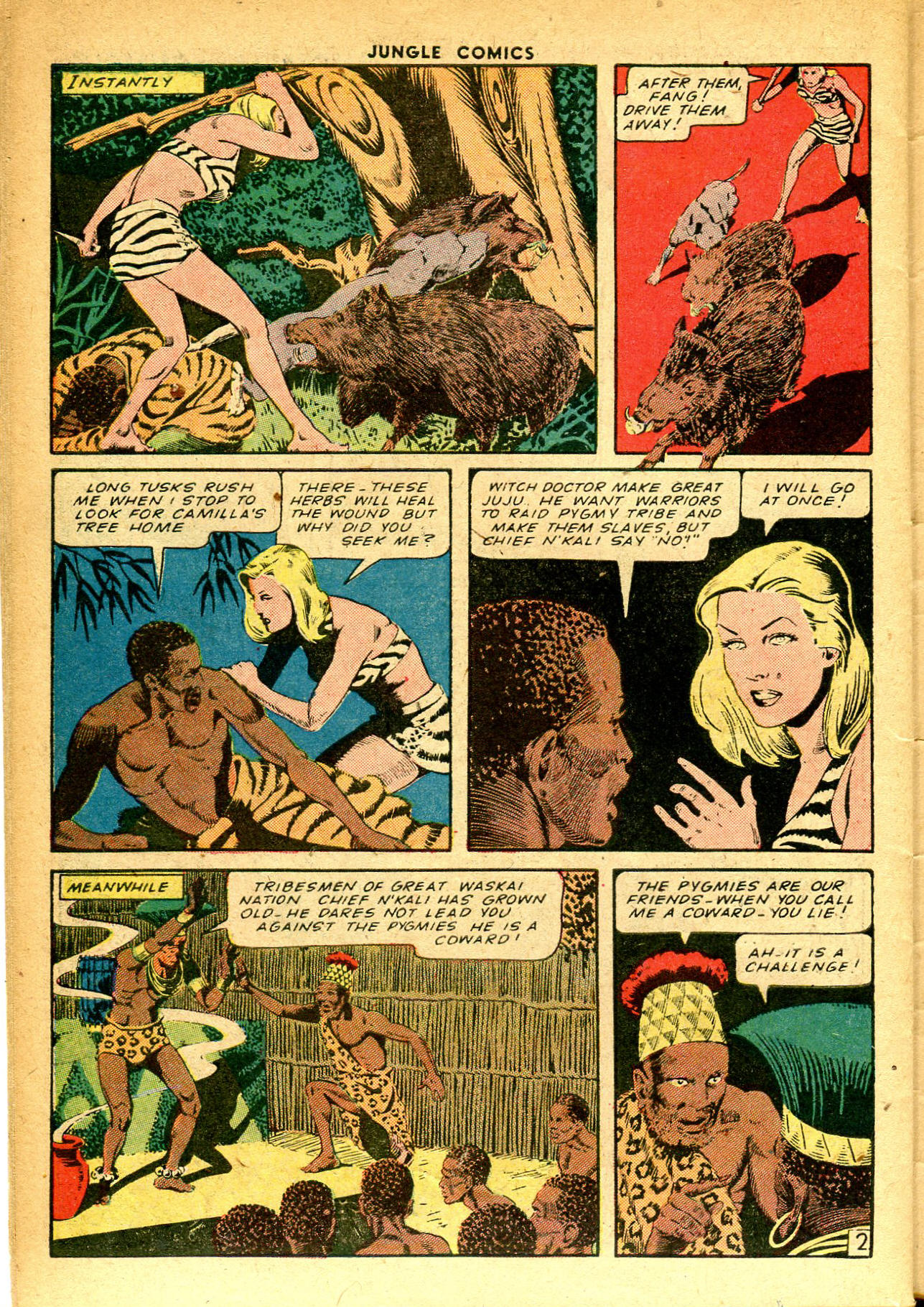 Read online Jungle Comics comic -  Issue #66 - 44