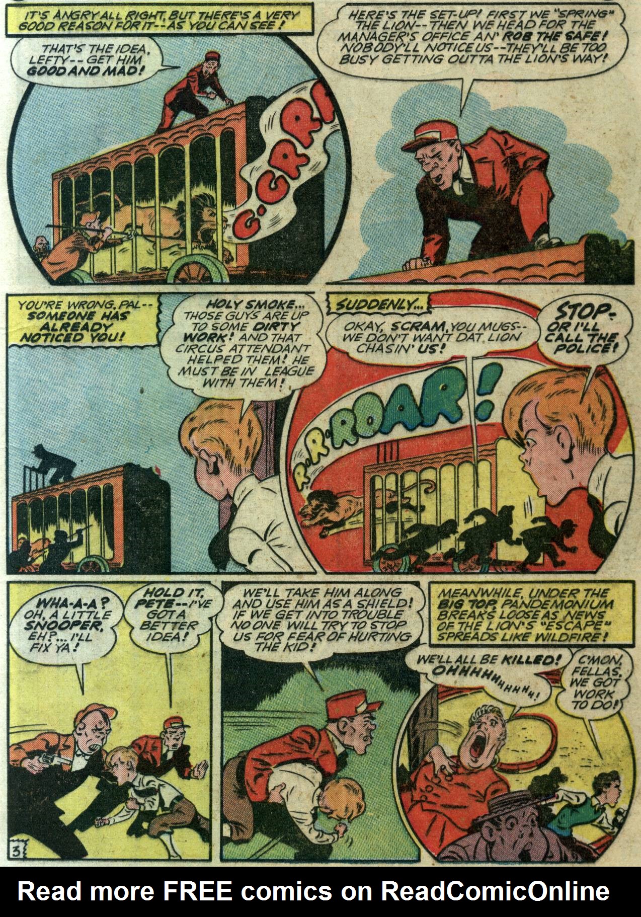 Read online Sensation (Mystery) Comics comic -  Issue #58 - 19