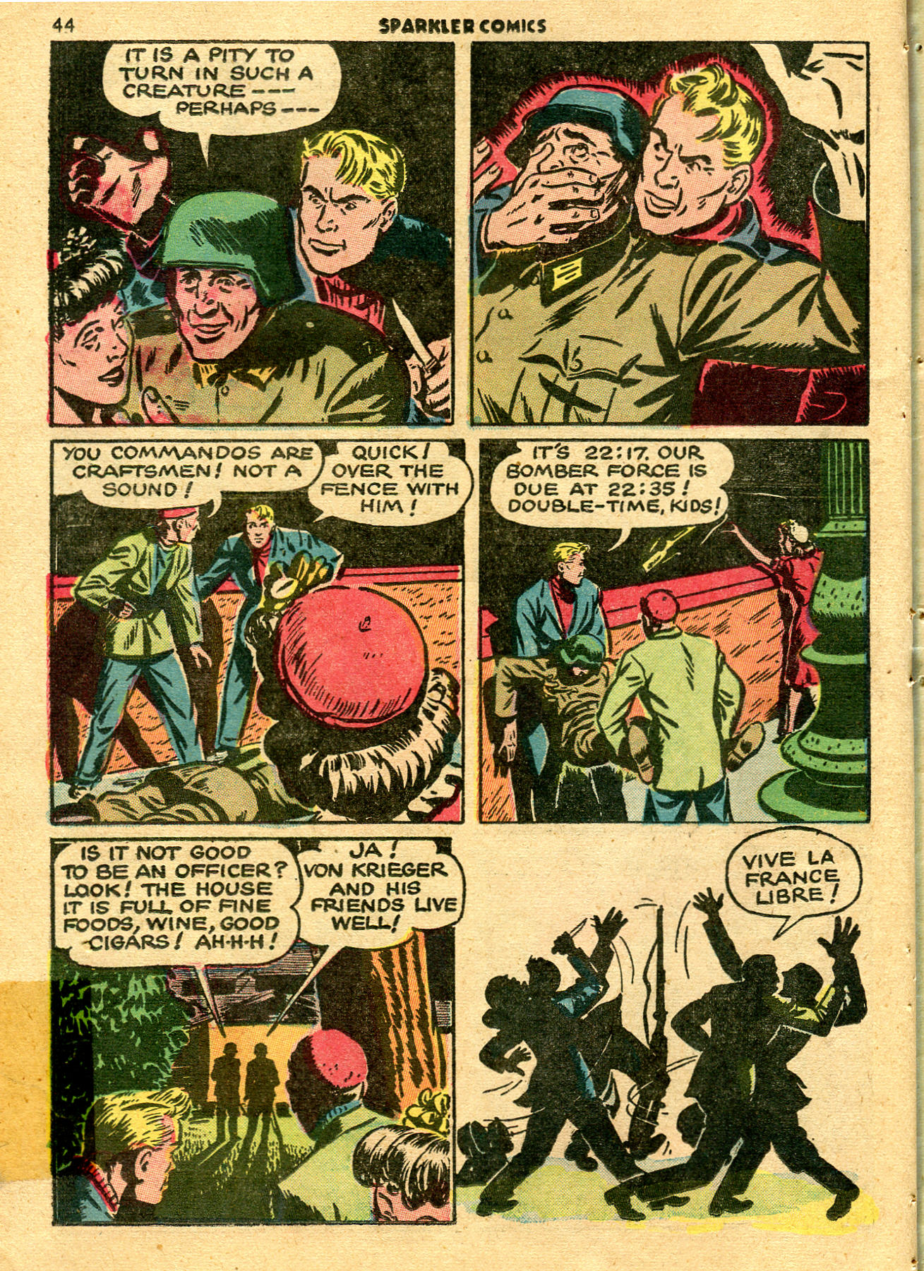 Read online Sparkler Comics comic -  Issue #24 - 46