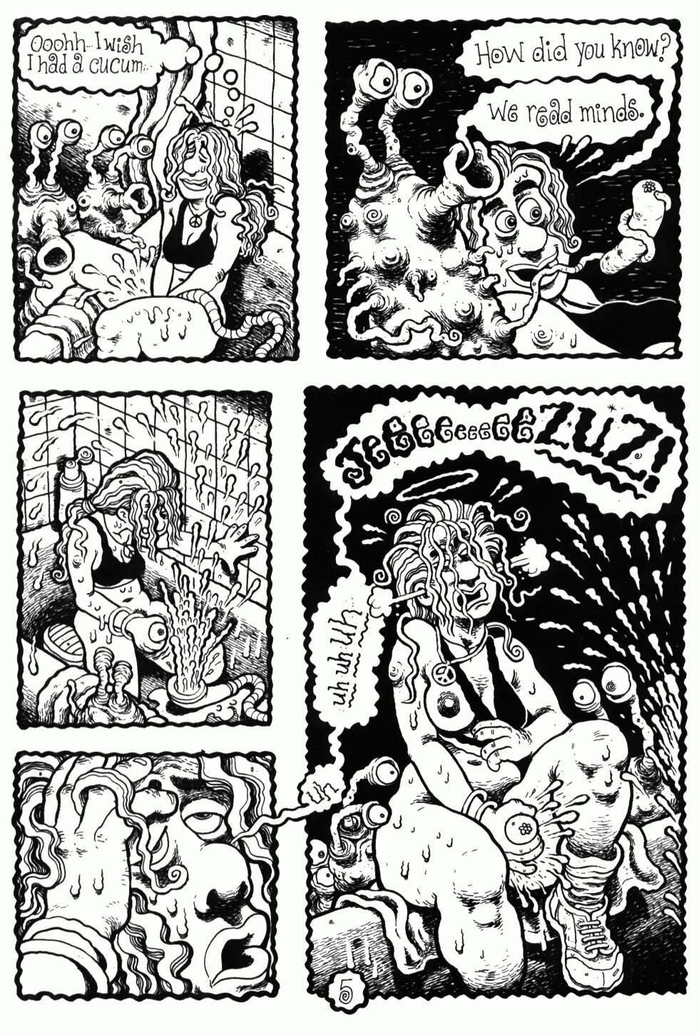 Read online Cynthia Petal's Really Fantastic Alien Sex Frenzy! comic -  Issue # Full - 7