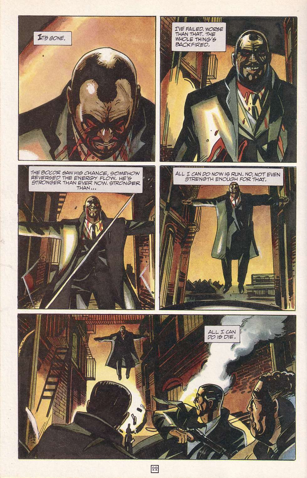 Read online Mobfire comic -  Issue #4 - 25